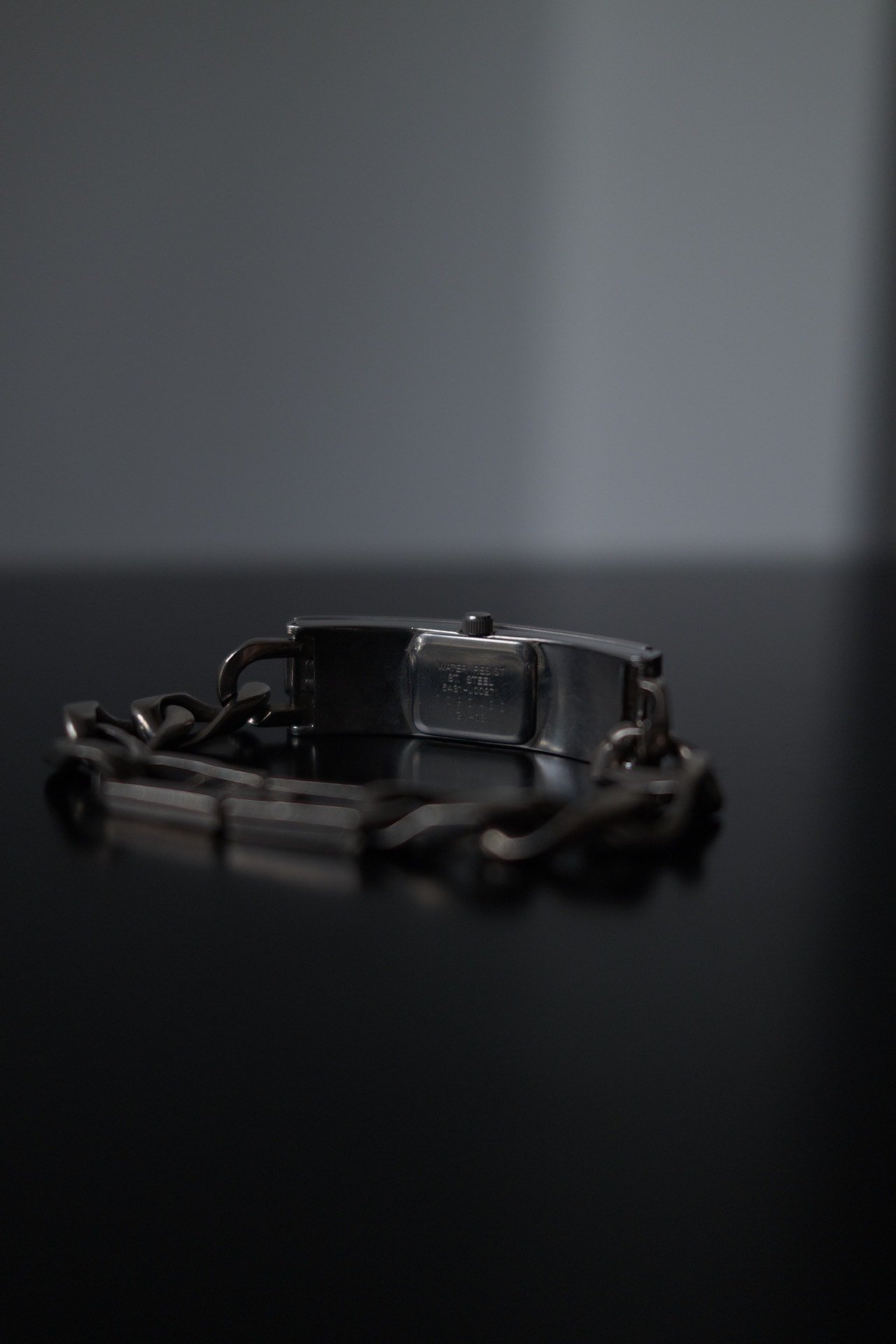 Jean Paul Gaultier Cross Cutout Bracelet Watch — label
