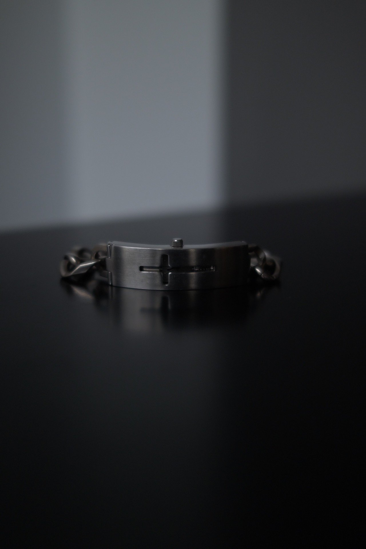 Jean Paul Gaultier Cross Cutout Bracelet Watch