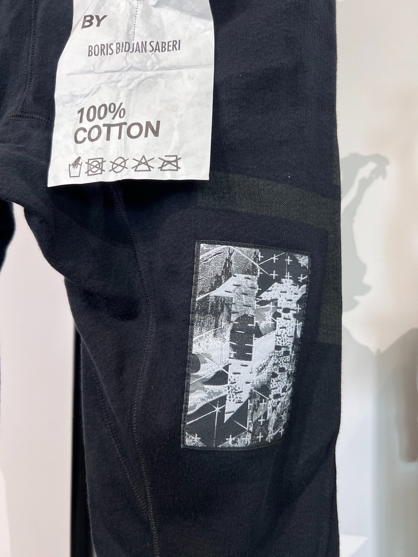 Boris Bidjan Saberi 11by bbs P3BF Jogger Pants — label