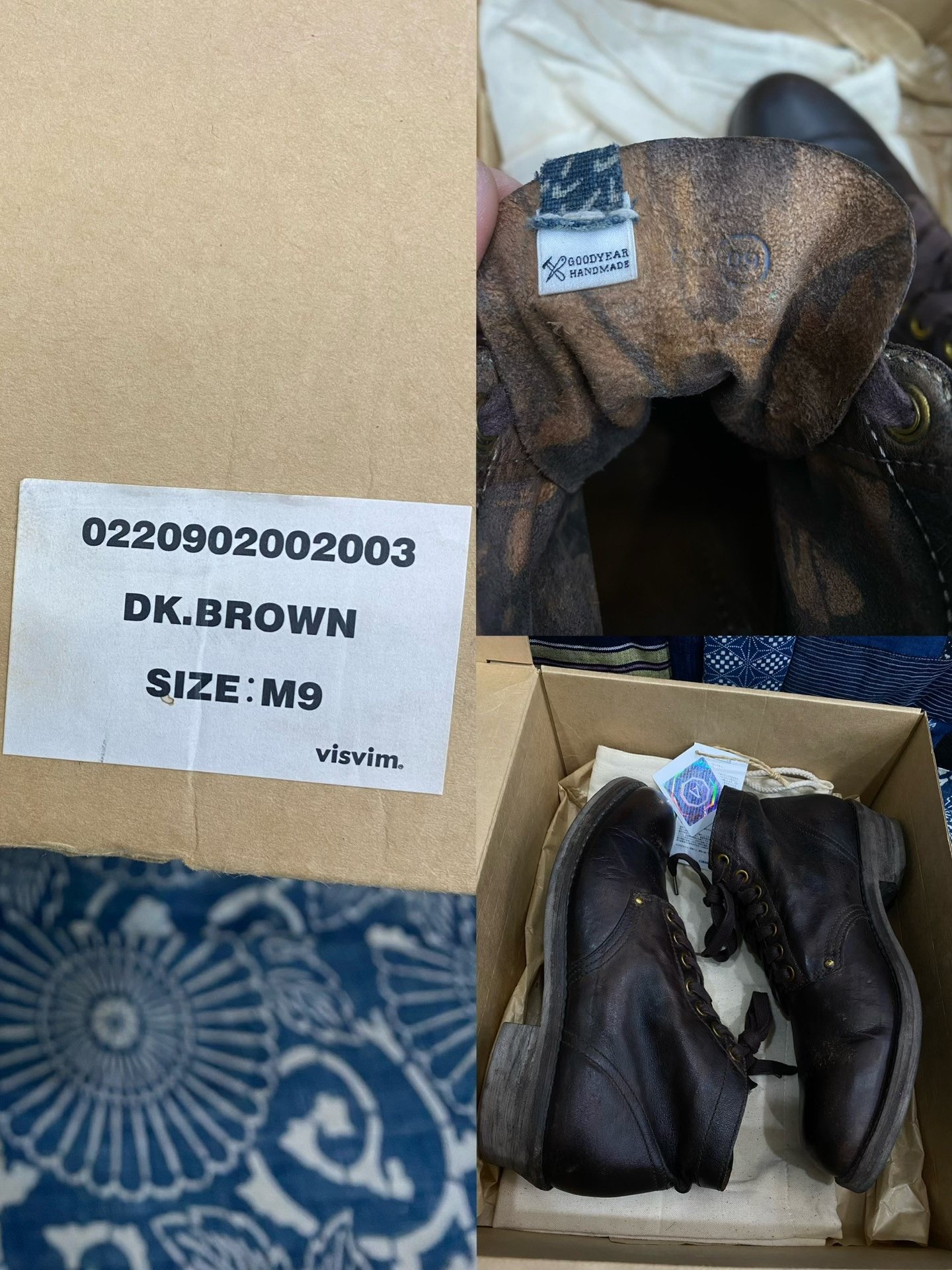 VISVIM 20AW ICT BRIGADIER BOOTS — detail