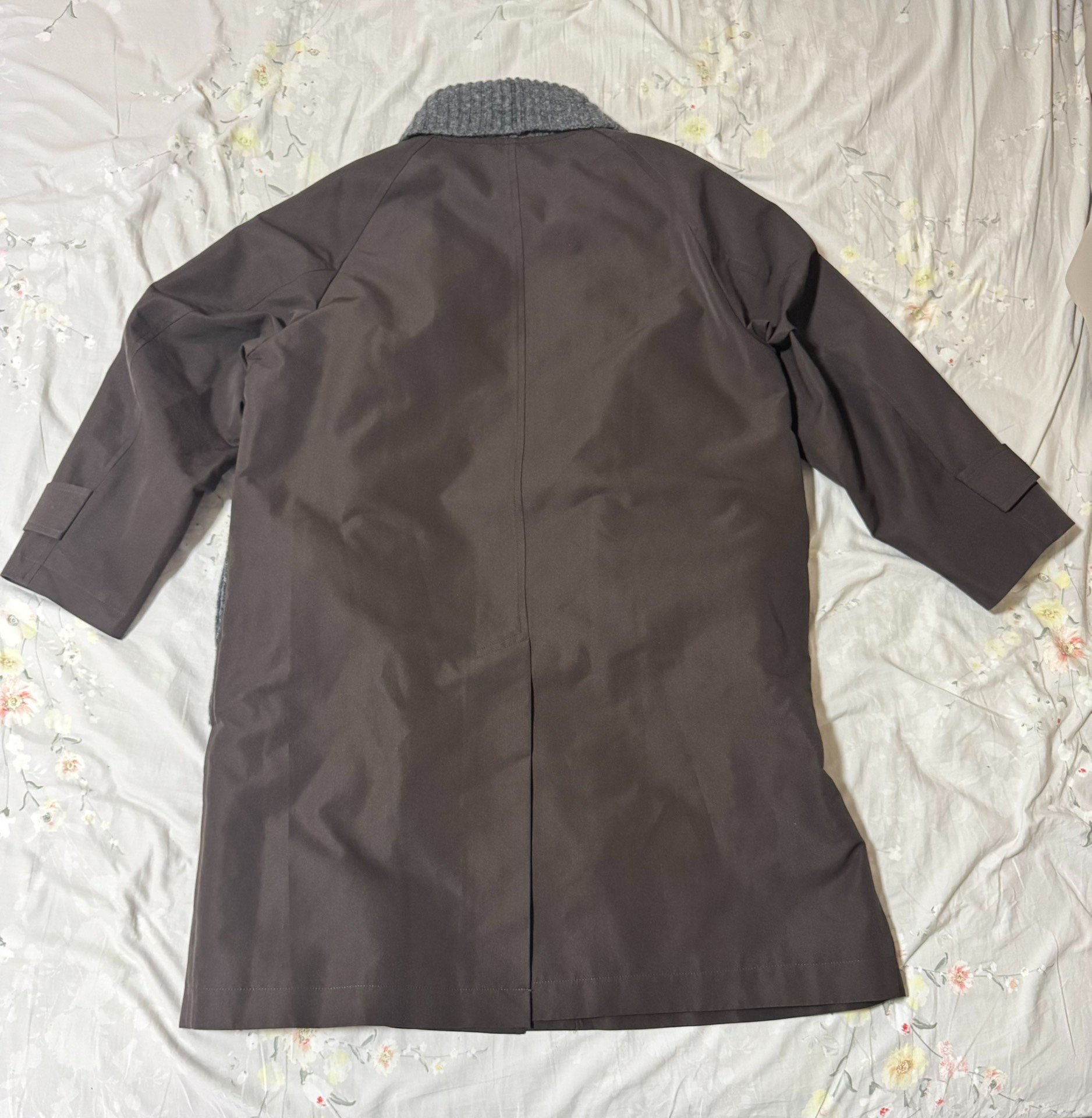 Kolor 20AW Wool Knit Structured Coat — front