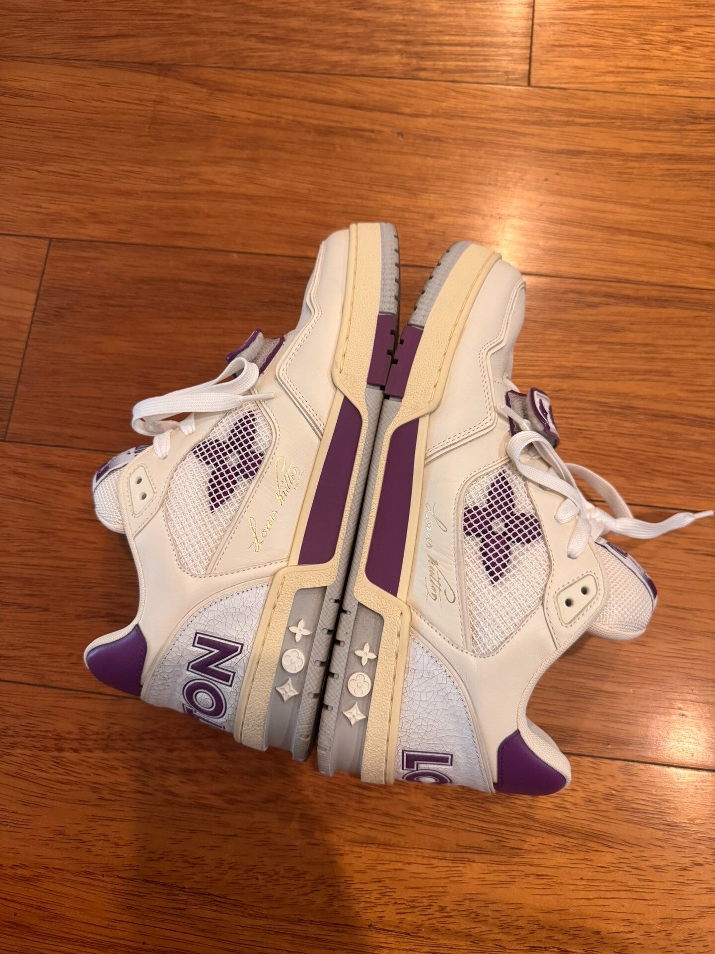 Louis Vuitton Trainer Sneakers — detail