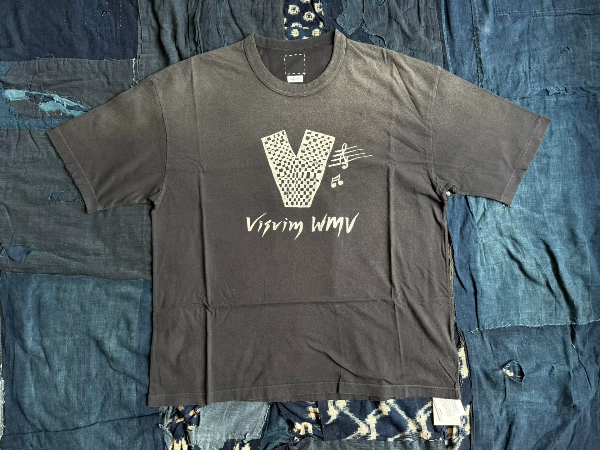 Visvim 25SS Jumbo V Crash Tee
