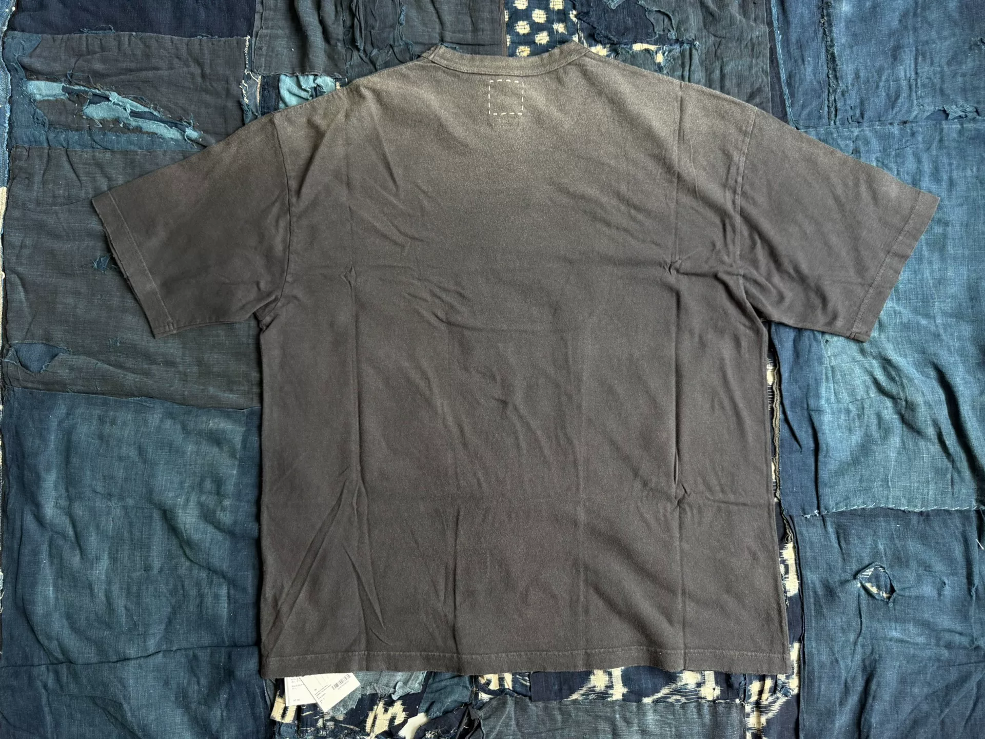 Visvim 25SS Jumbo V Crash Tee — back
