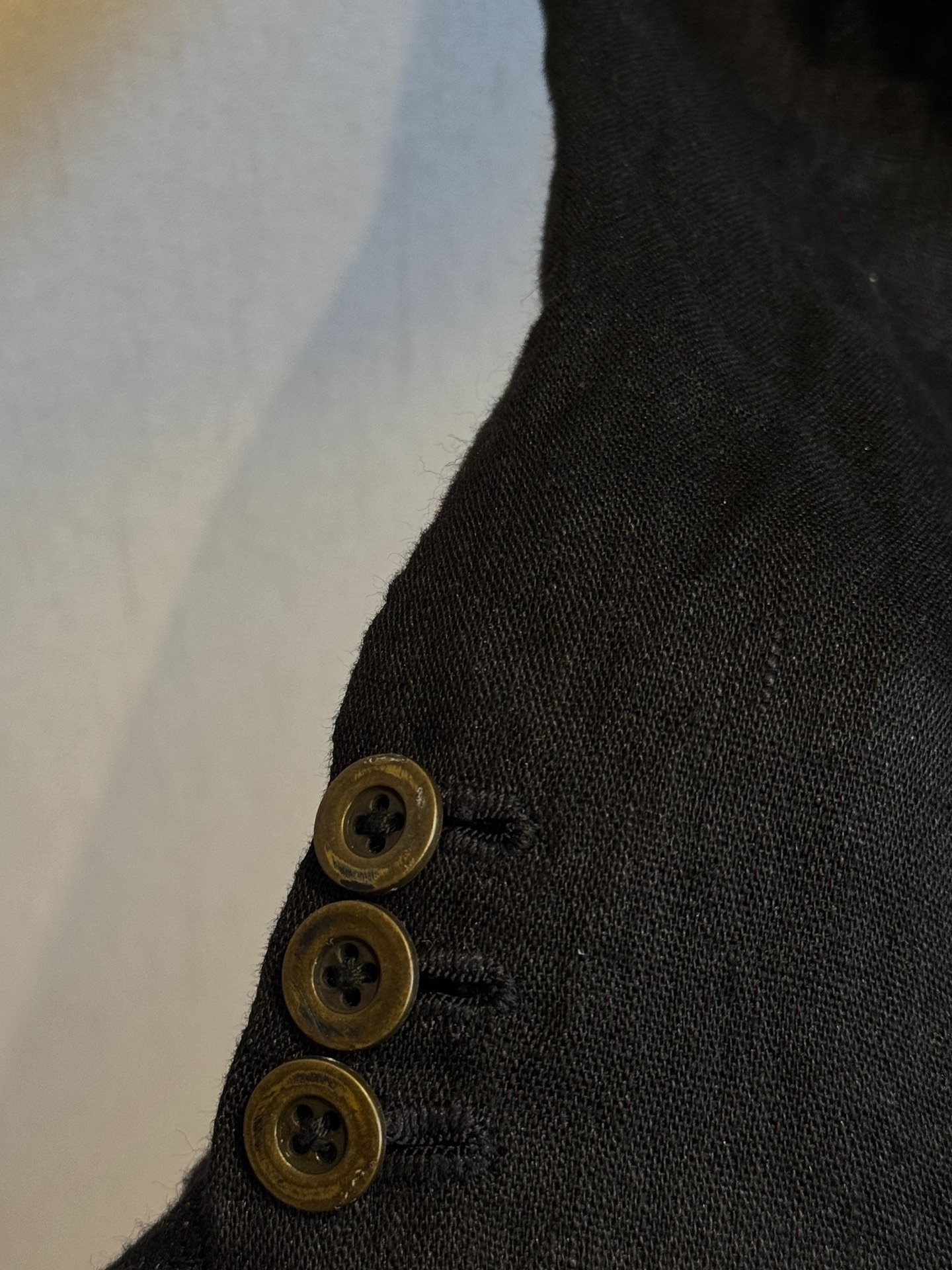 Geoffrey B Small Copper Button Jacket — back