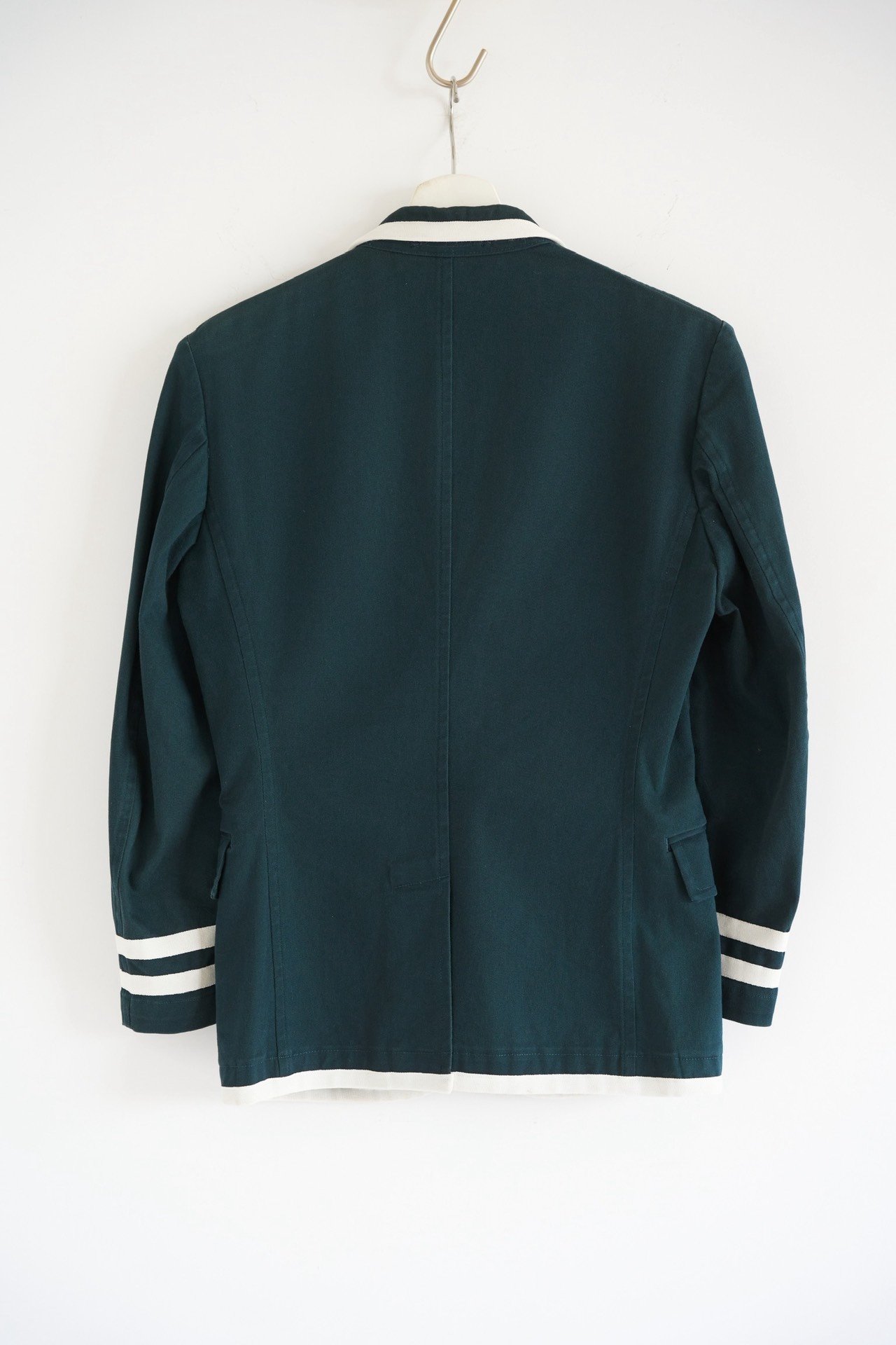 Comme des Garcons 08SS Striped Trim Blazer — front