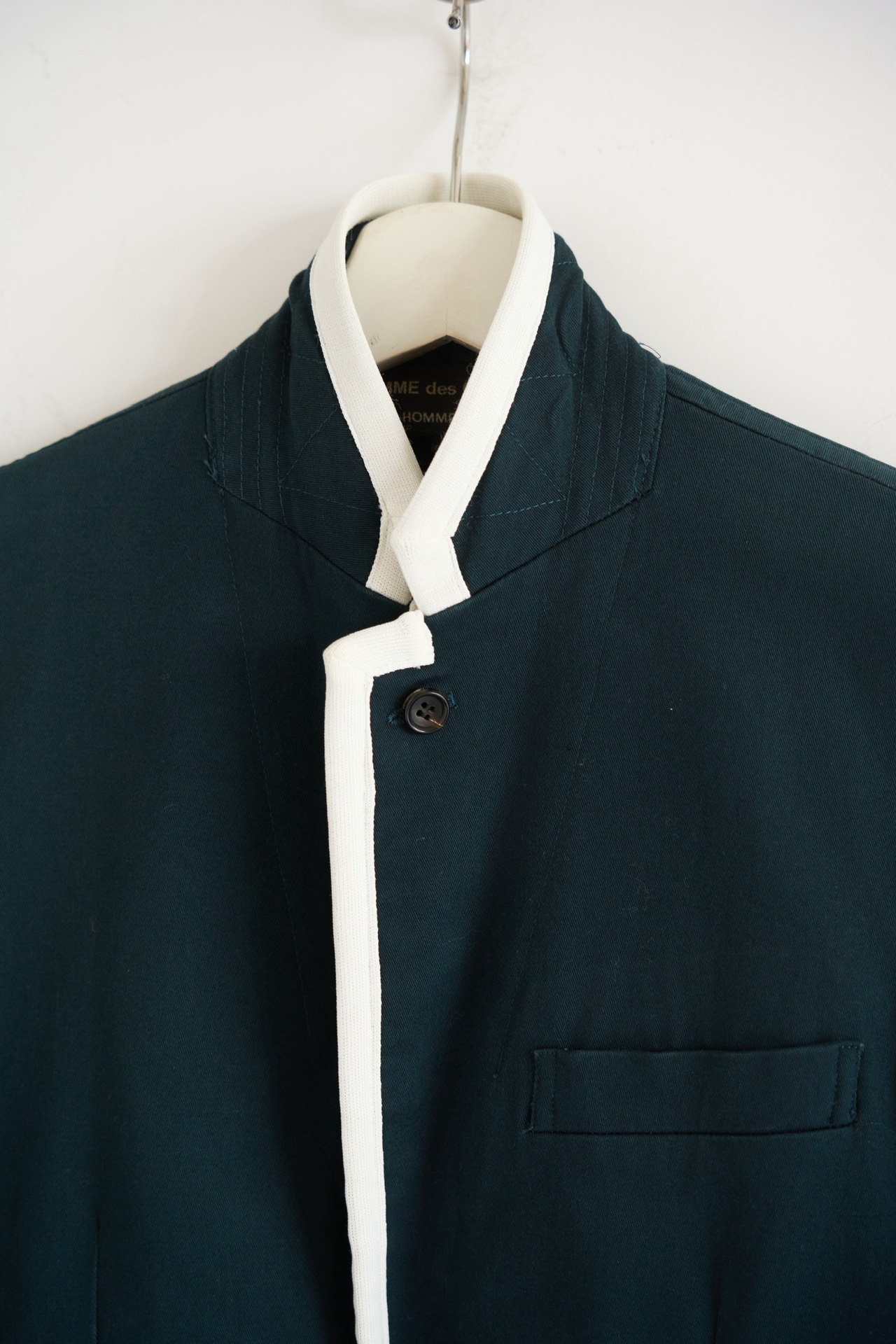 Comme des Garcons 08SS Striped Trim Blazer — label