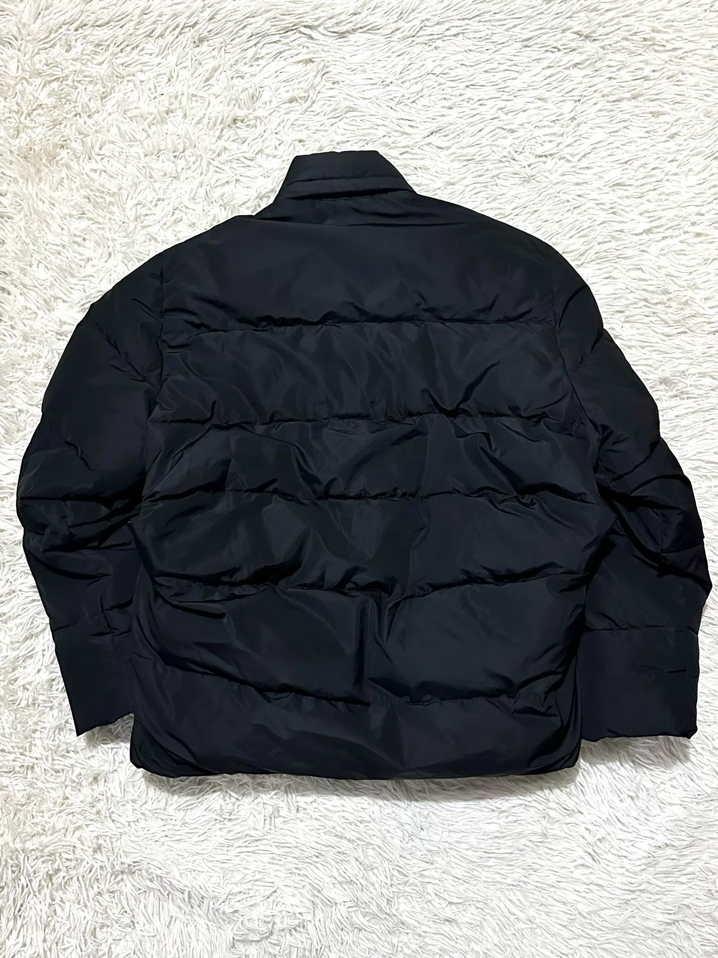 Balenciaga 21AW C-shape Puffer Jacket — front