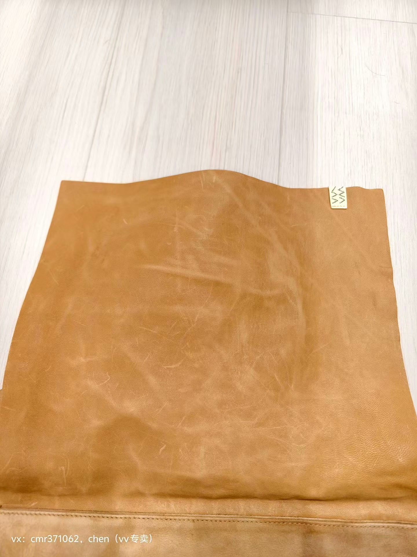visvim 18ss Veg Lamb Shoulder Bag — detail