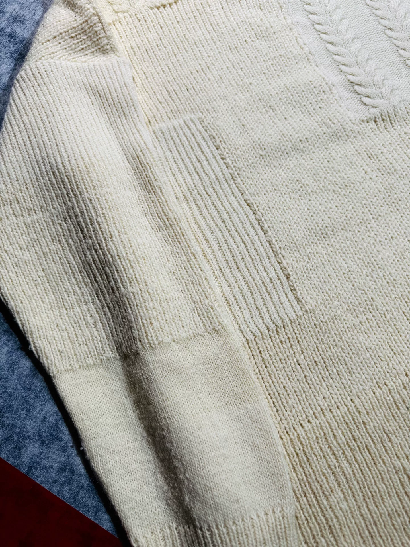 Visvim Highland V-Neck P.W 19AW Sweater — back
