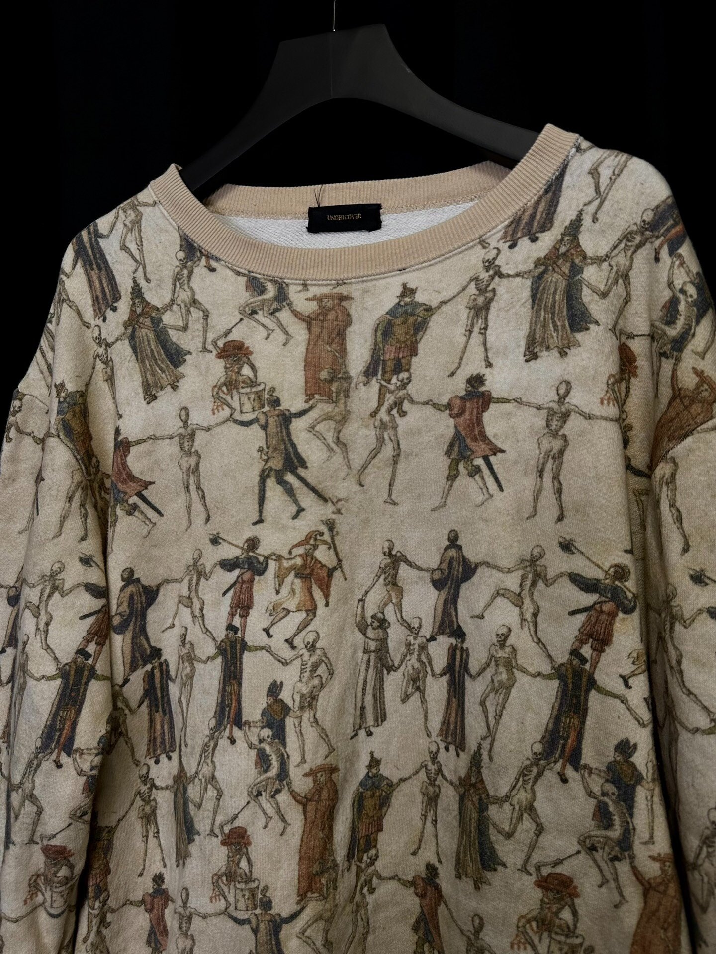 Undercover 17AW Skeleton Dance Sweatshirt — back