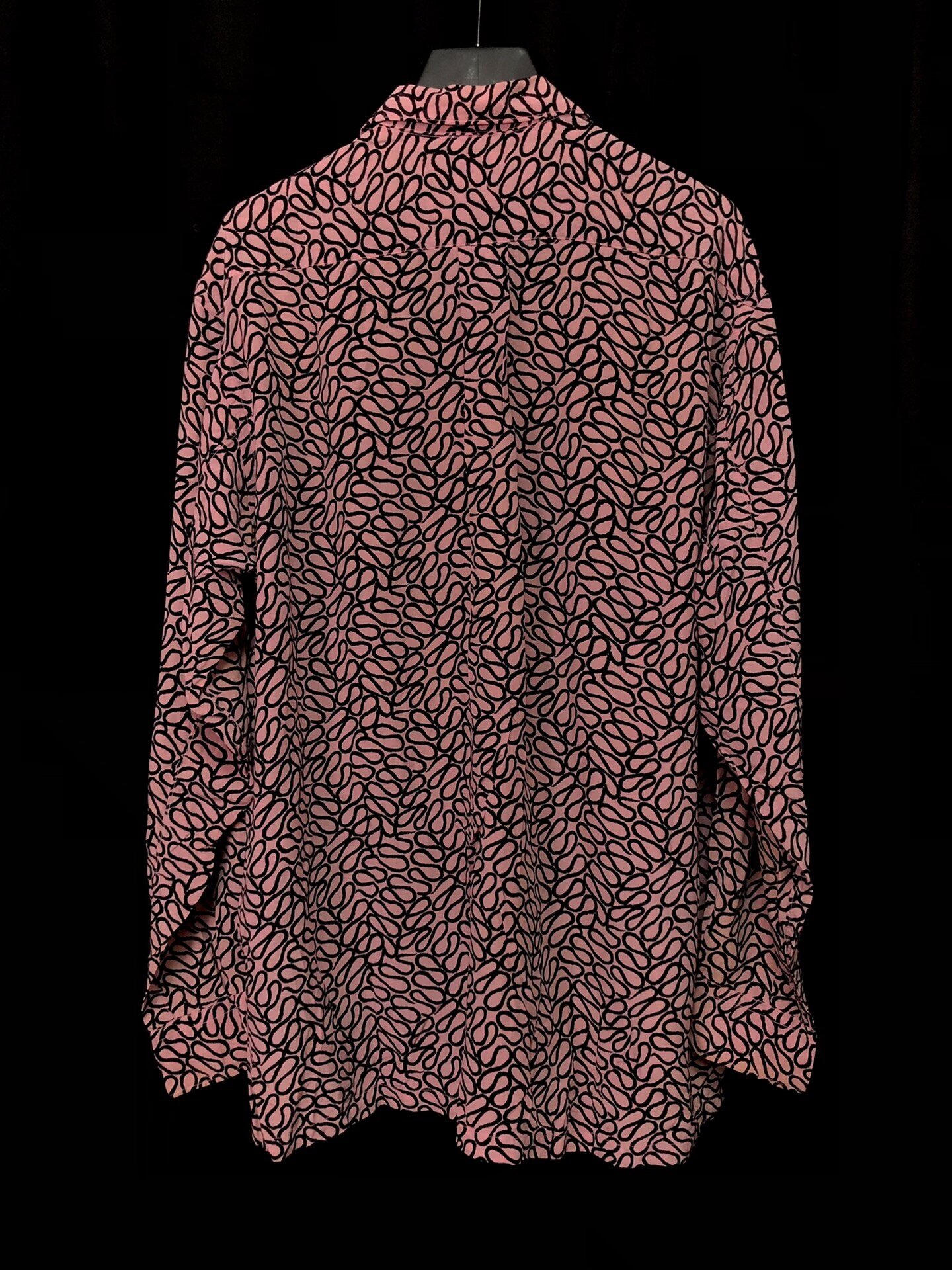 Comme des Garçons 99AW Silk Shirt — detail
