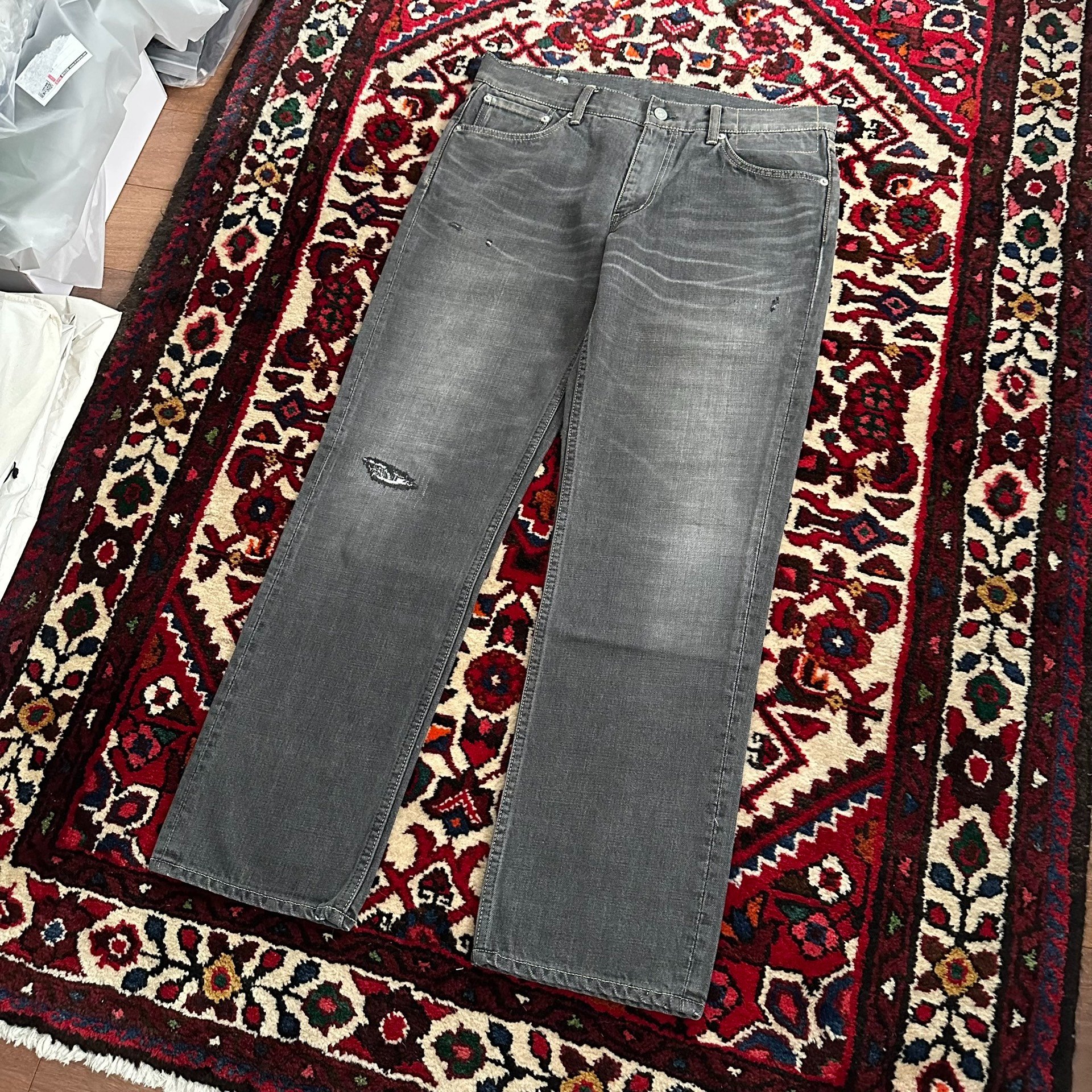 visvim 17AW 03D10 Washed Jeans — label