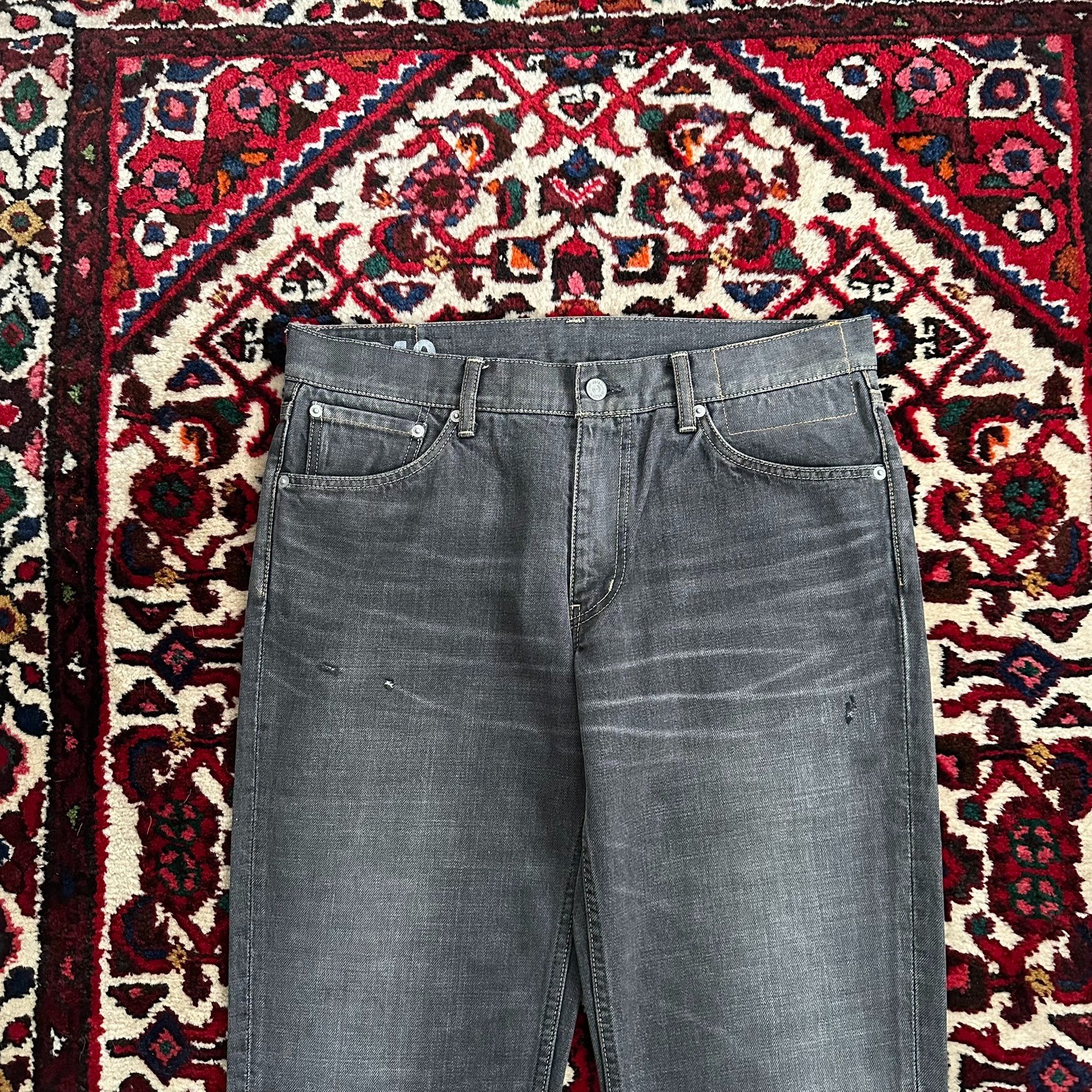 visvim 17AW 03D10 Washed Jeans — detail