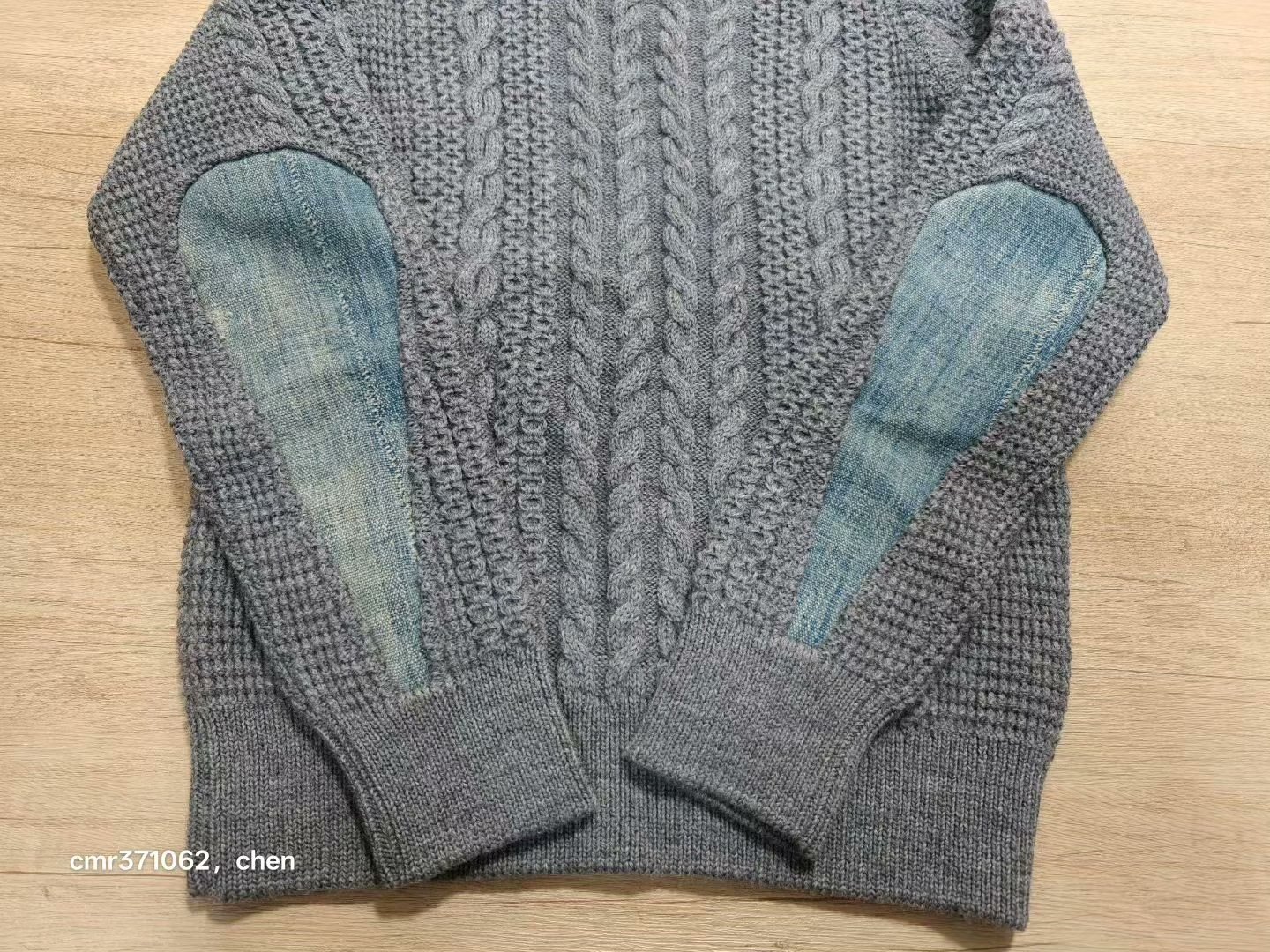 visvim 17AW Fisherman Cable Knit — back