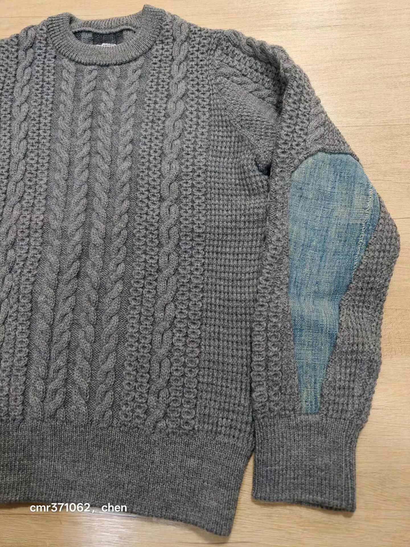visvim 17AW Fisherman Cable Knit — detail