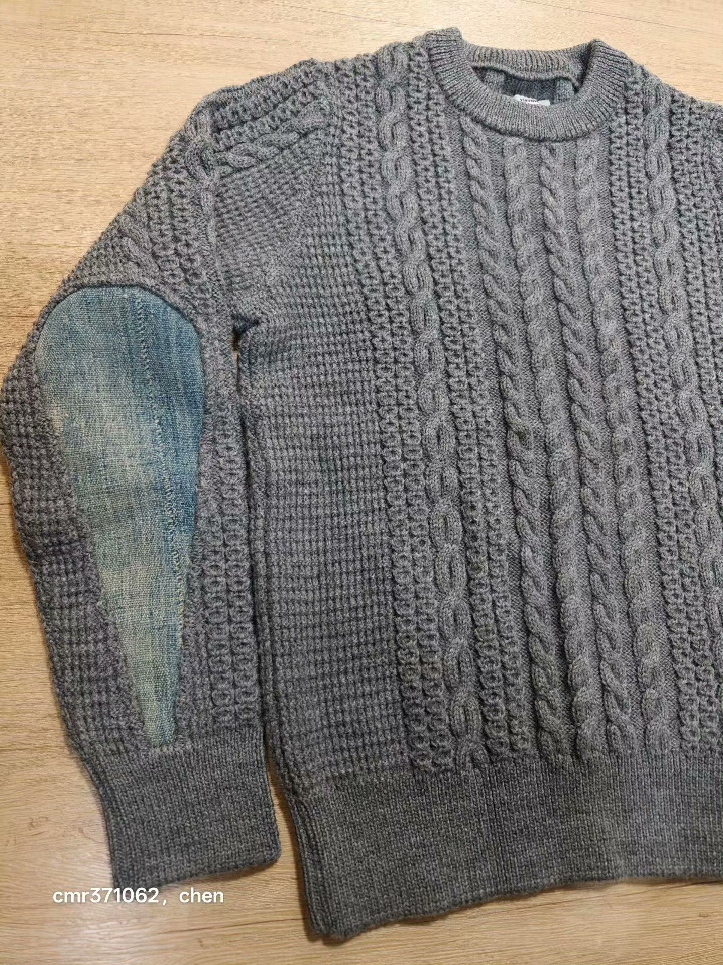 visvim 17AW Fisherman Cable Knit — front