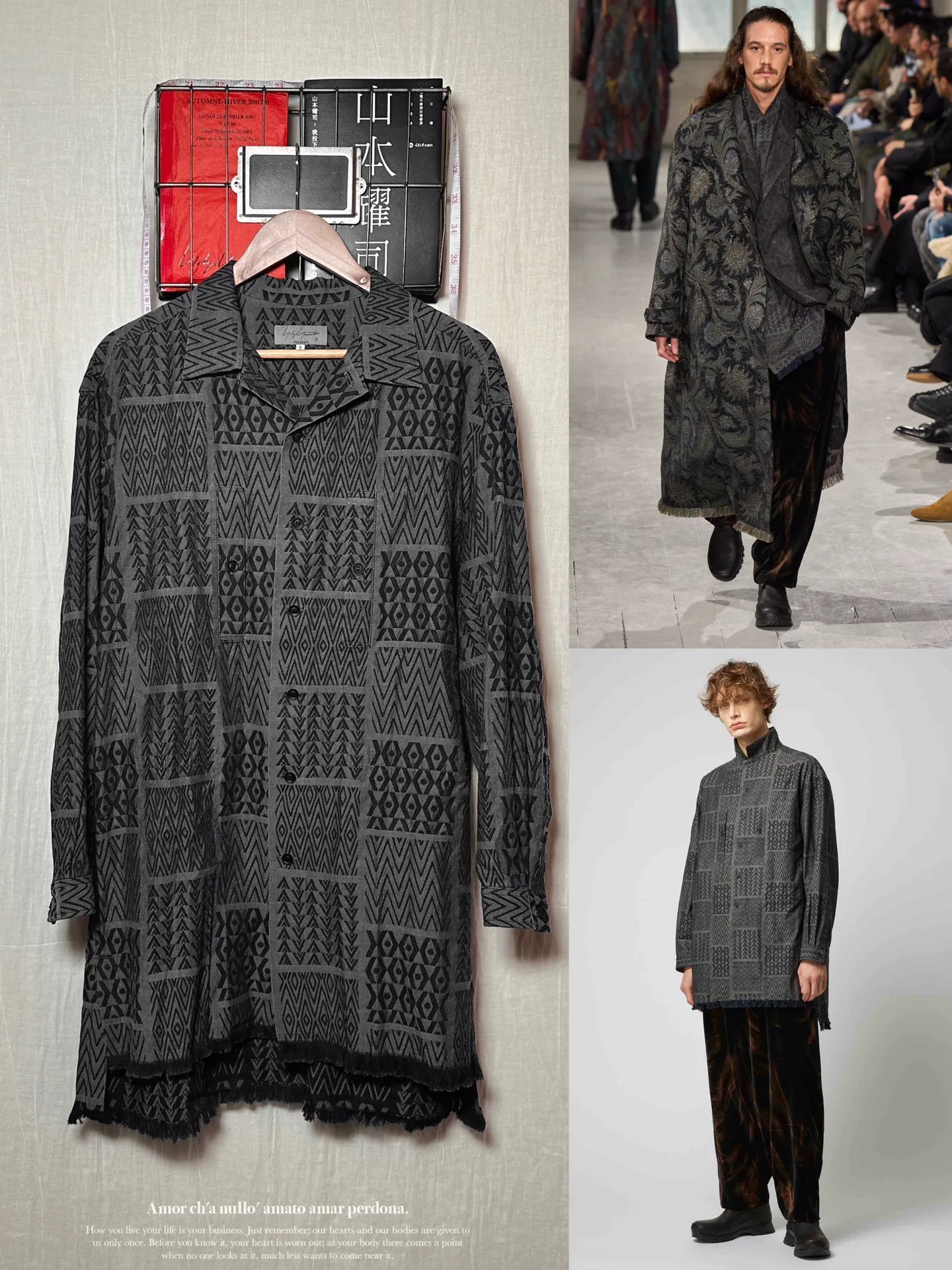 Yohji Yamamoto 23AW Indigo Shirt