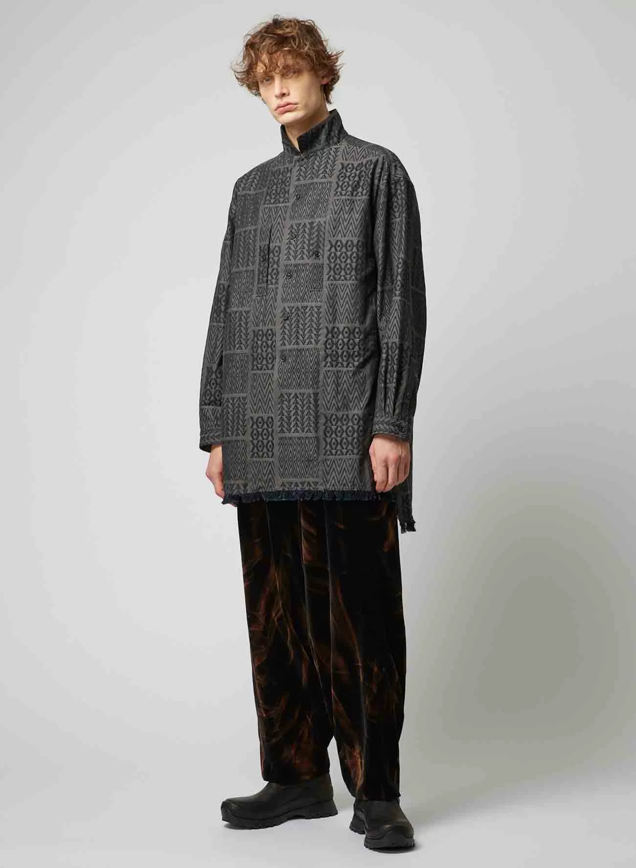 Yohji Yamamoto 23AW Indigo Shirt — back