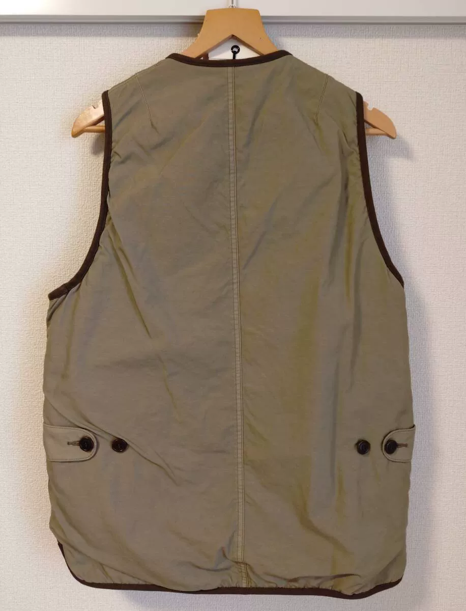 visvim Contrary Dept Liner Vest — detail