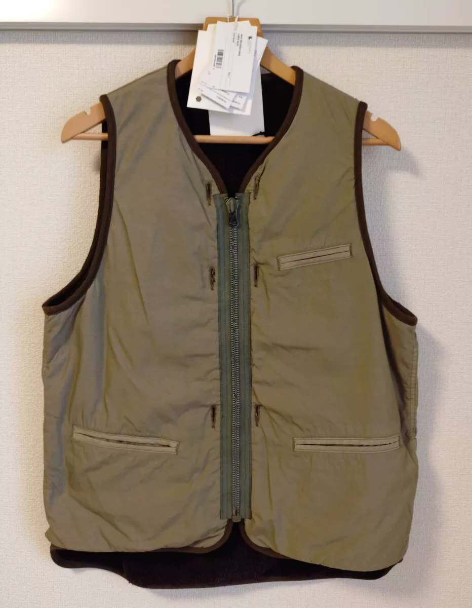 visvim Contrary Dept Liner Vest — back