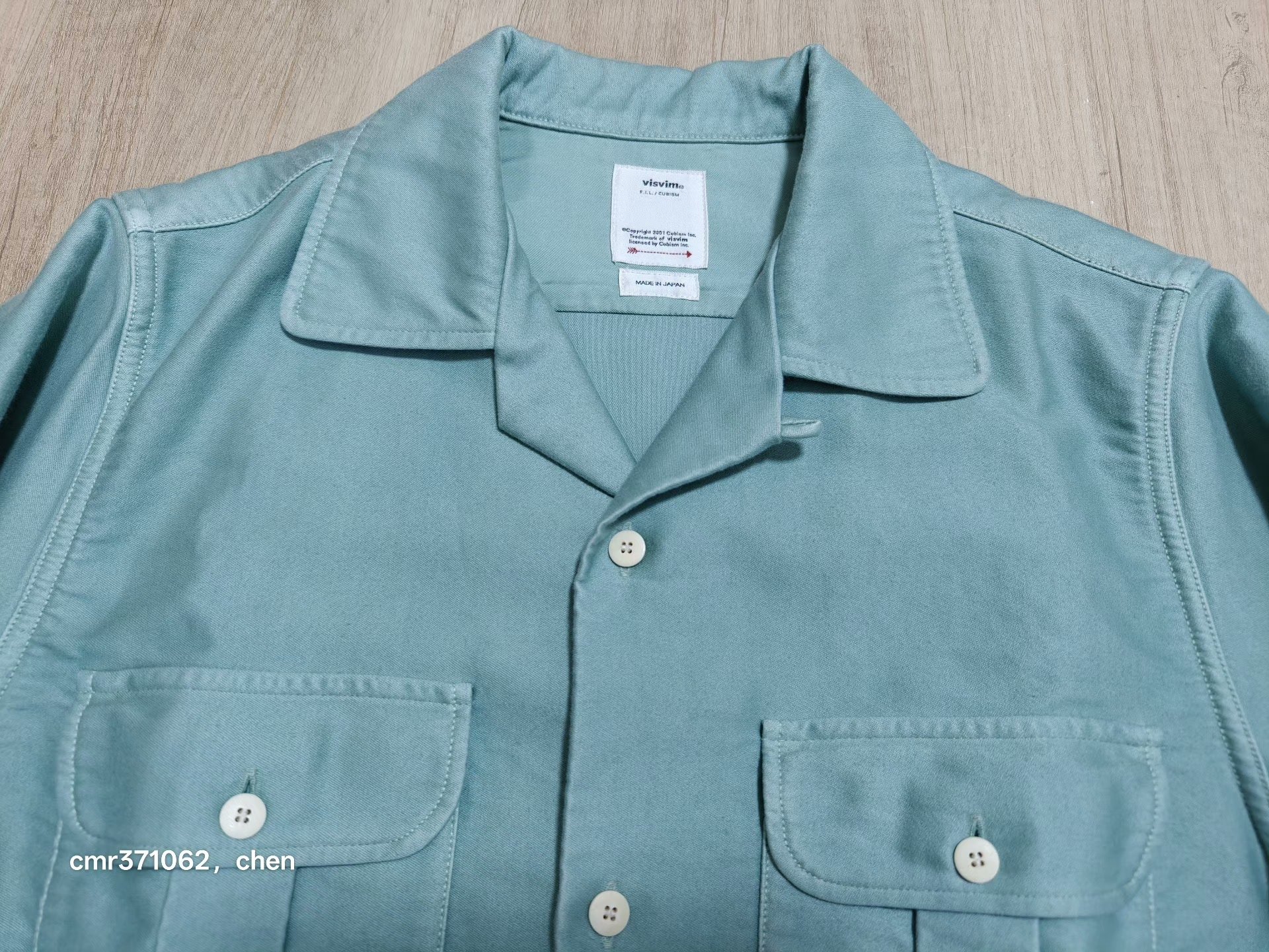 VISVIM 24SS KEESEY G.S. SHIRT — front