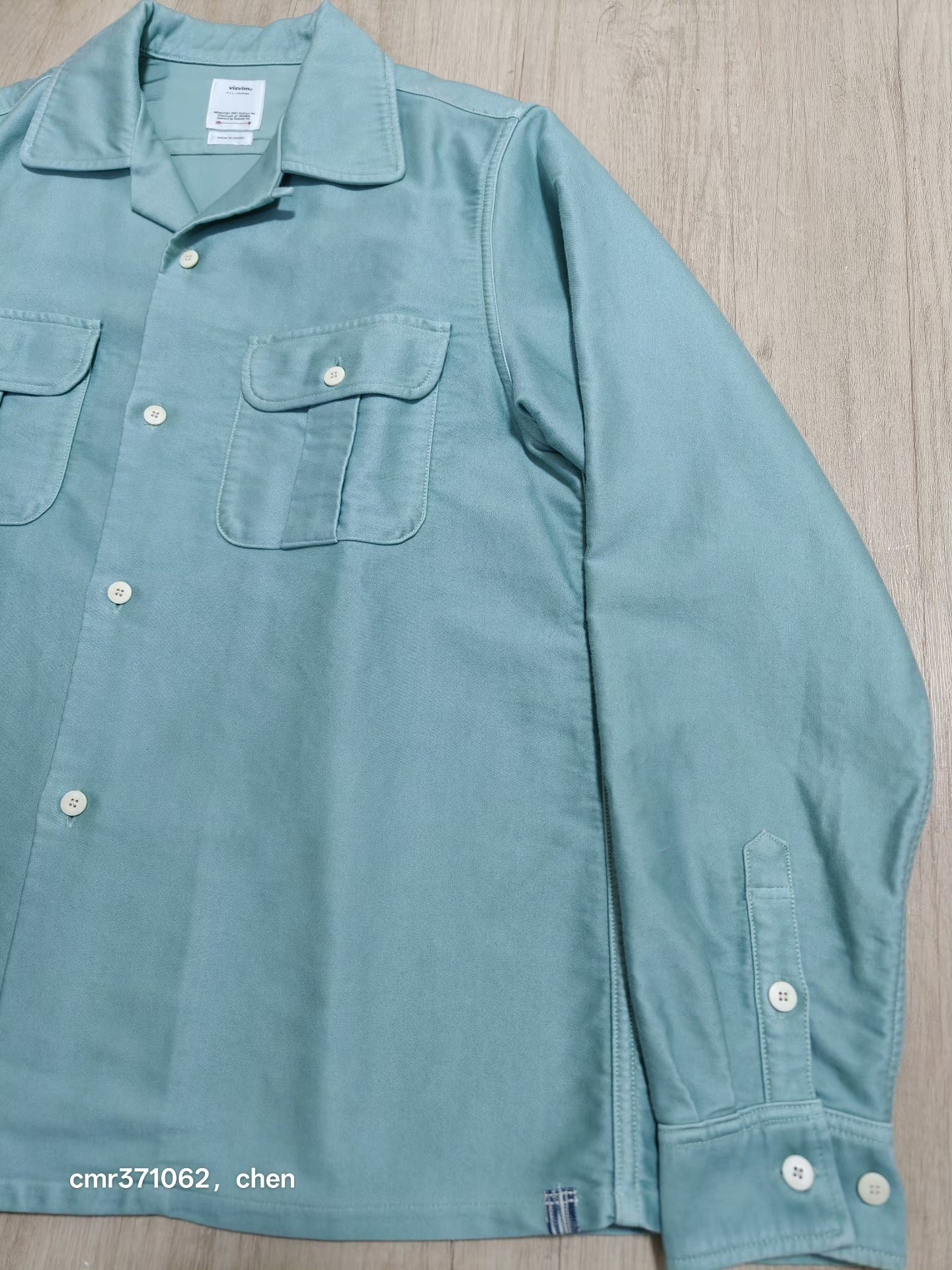 VISVIM 24SS KEESEY G.S. SHIRT — back