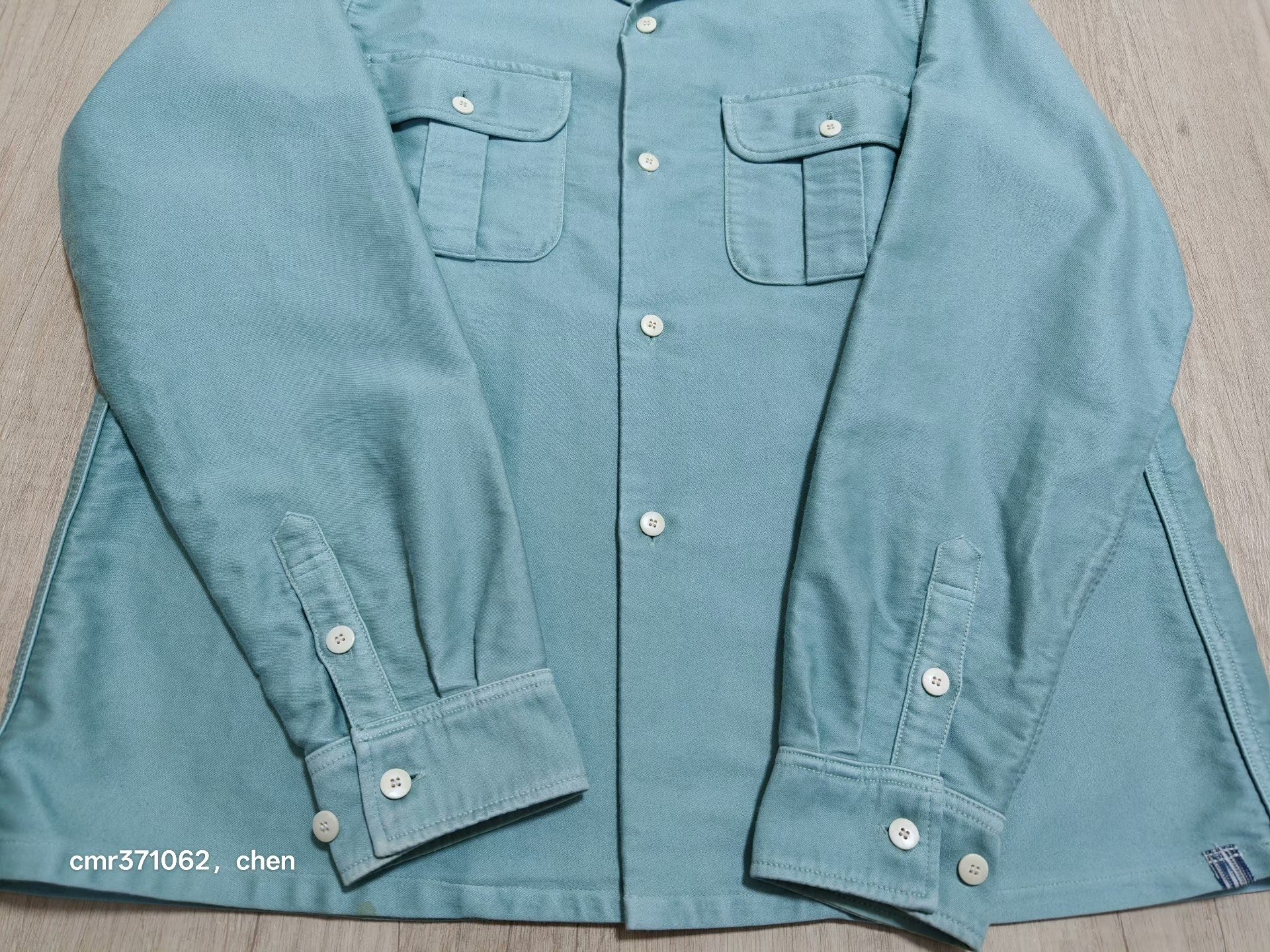 VISVIM 24SS KEESEY G.S. SHIRT — label