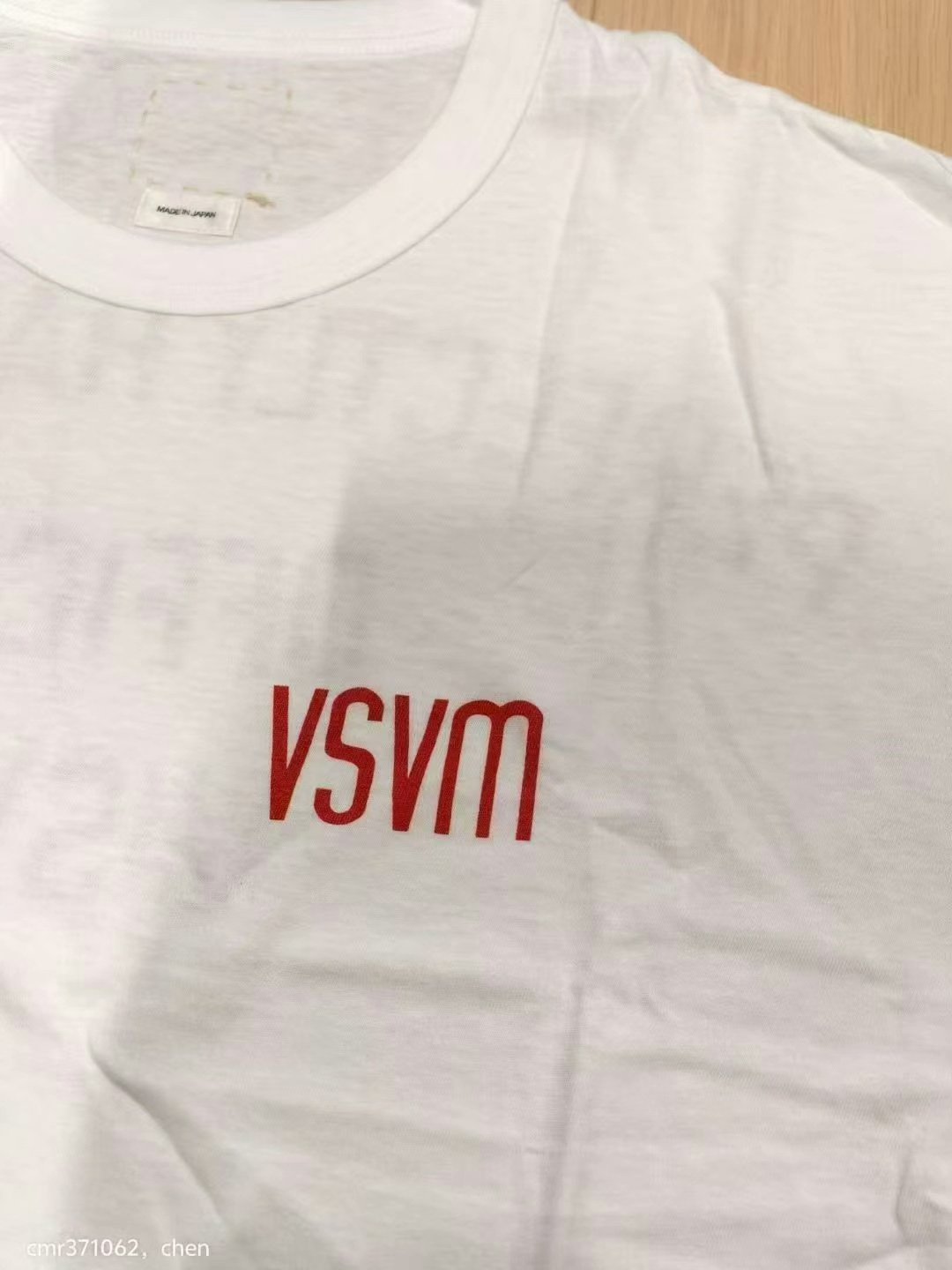 visvim 25SS Jumbo Tee S/S — front