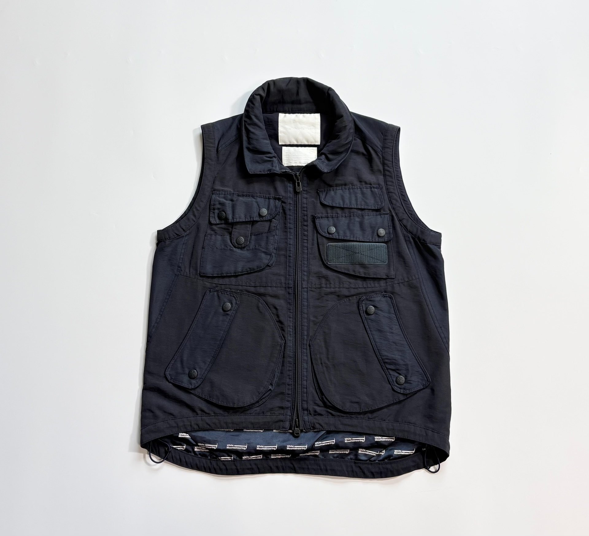 White Mountaineering Dark Blue Vest