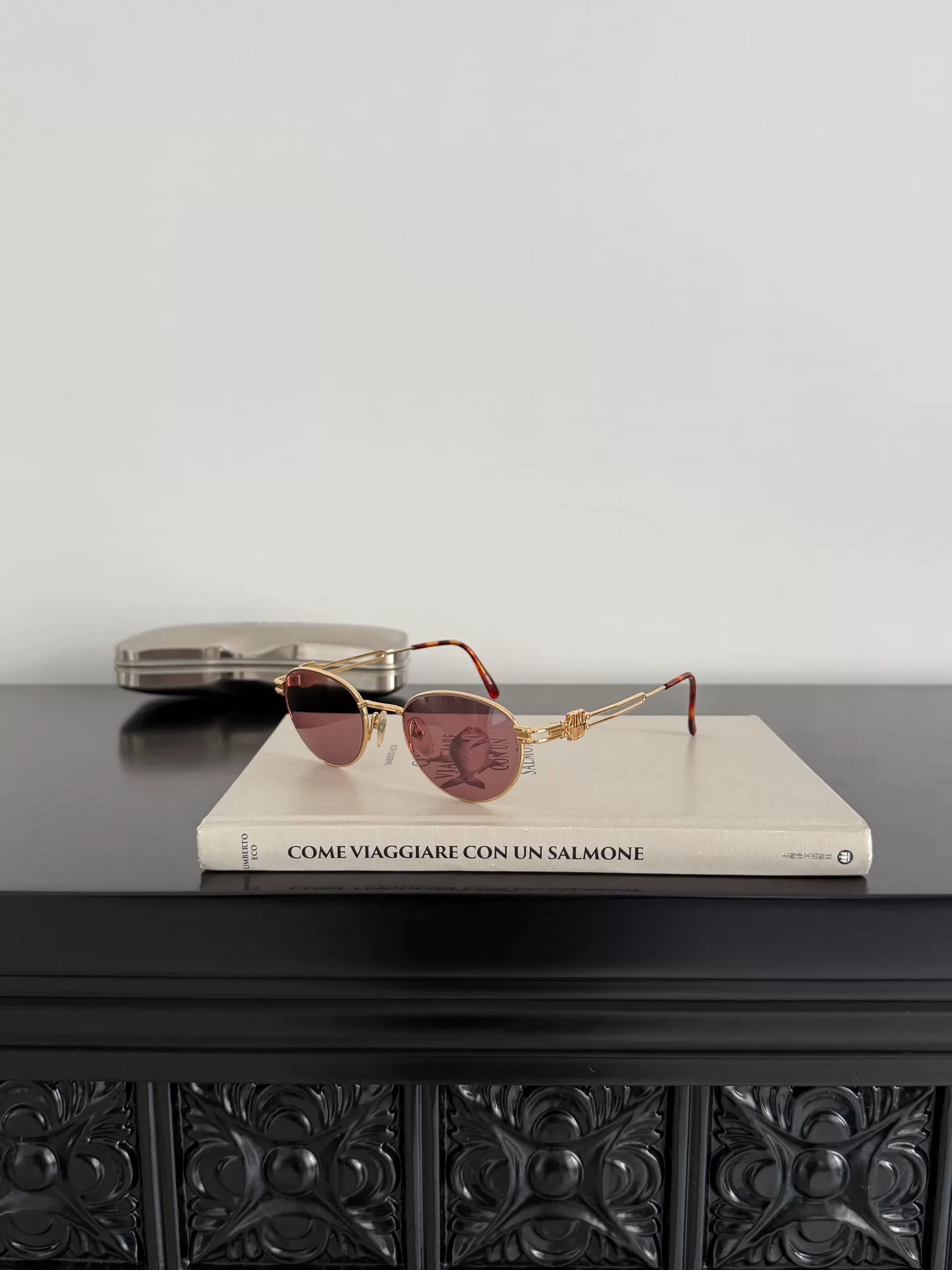 Jean Paul Gaultier Runway Sunglasses — label