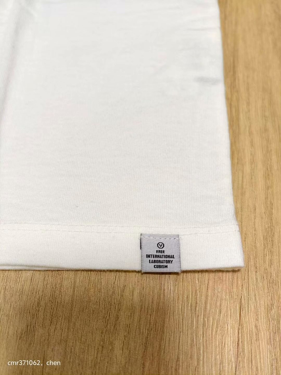 visvim 16ss Indian Script Crew S/S — detail