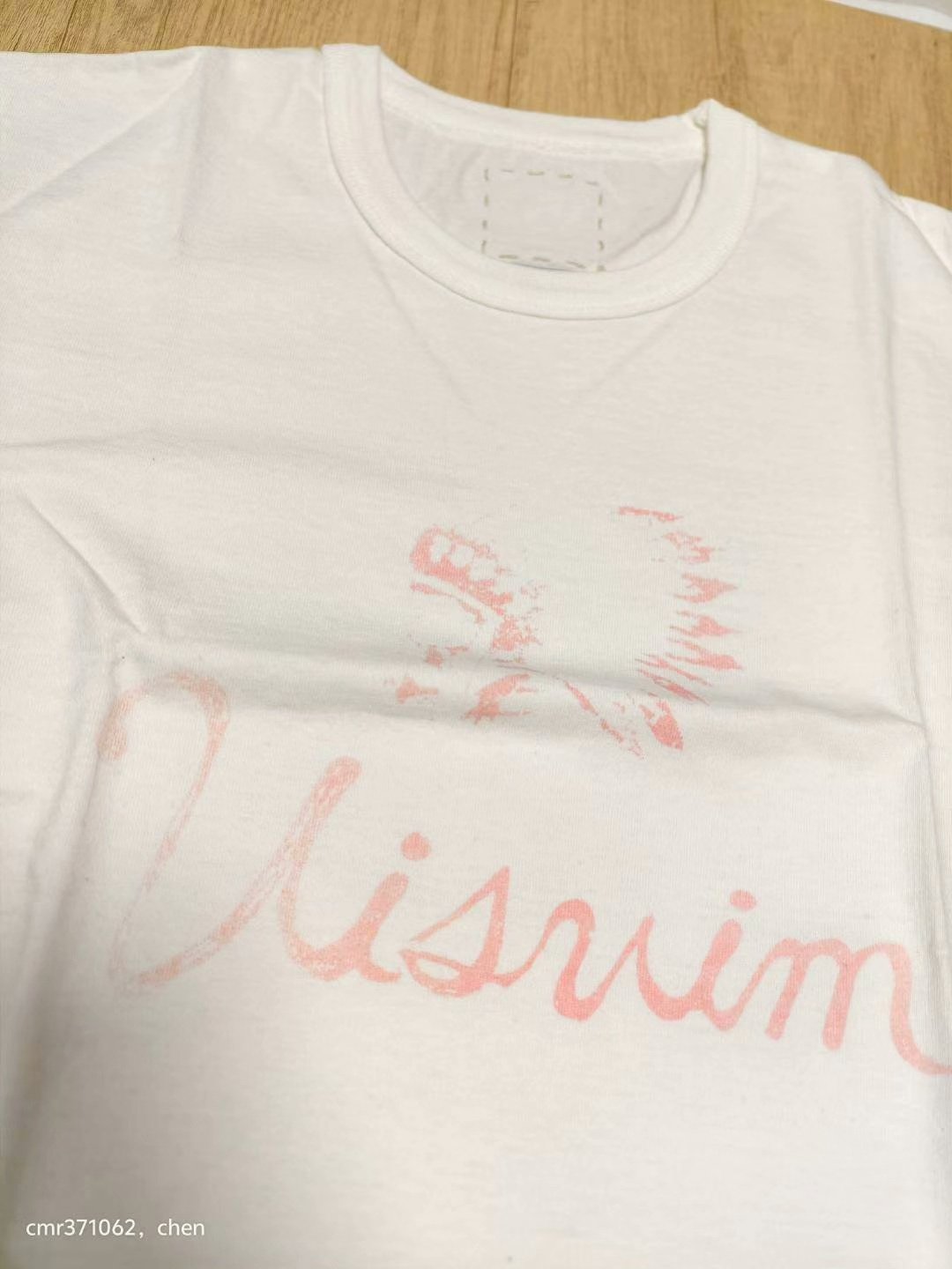 visvim 16ss Indian Script Crew S/S — front