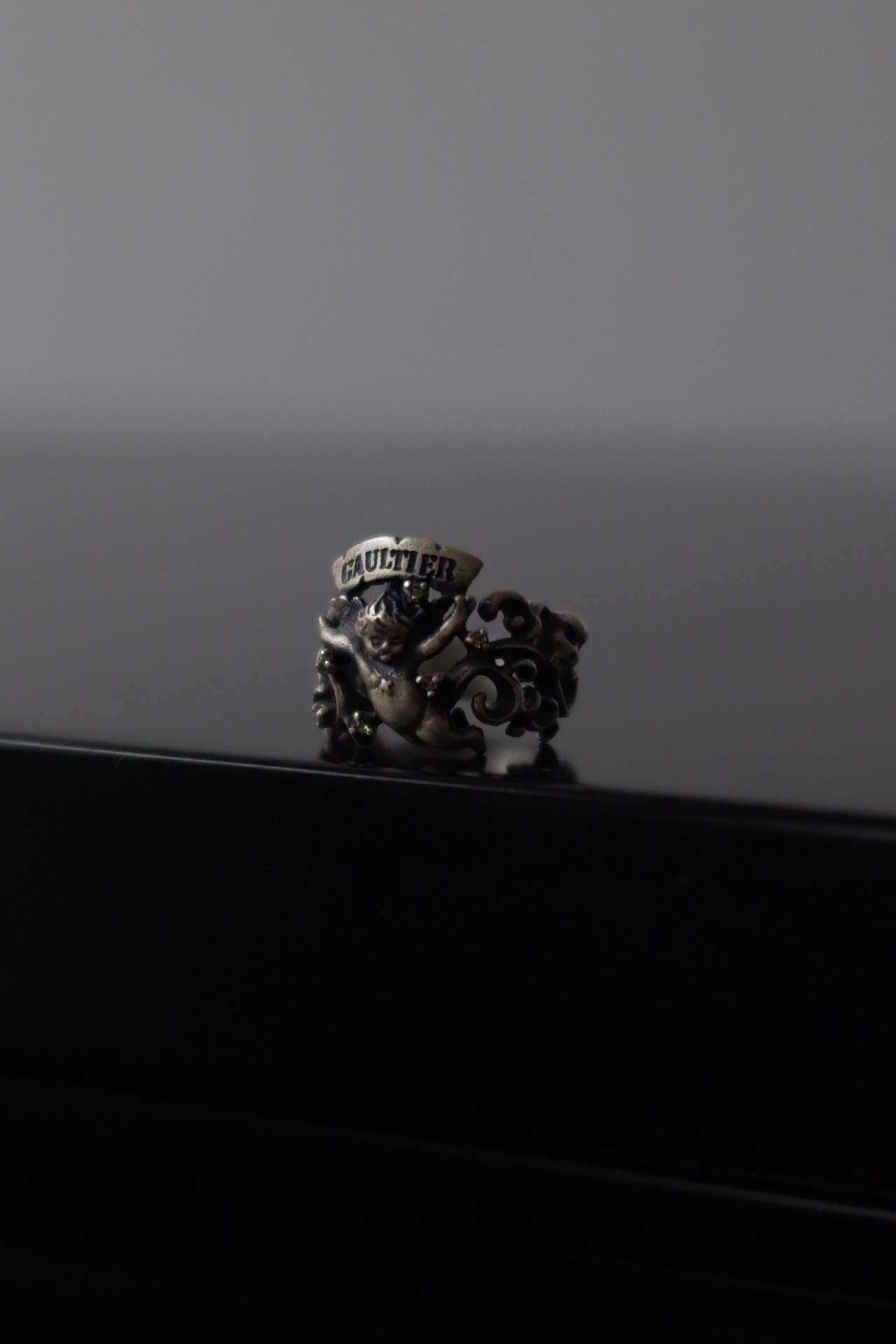 Jean Paul Gaultier Archive Silver Ring — front