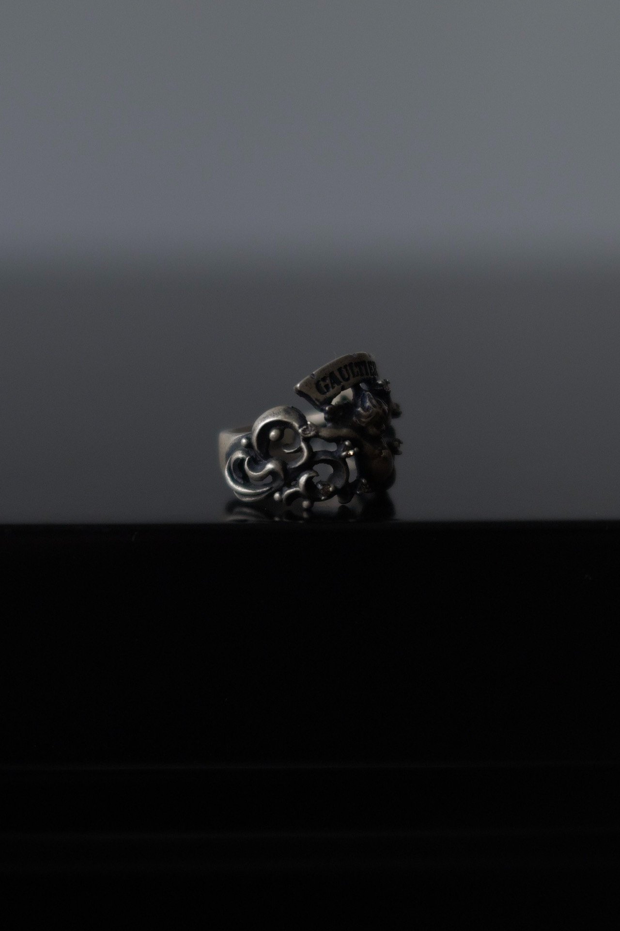 Jean Paul Gaultier Archive Silver Ring — back