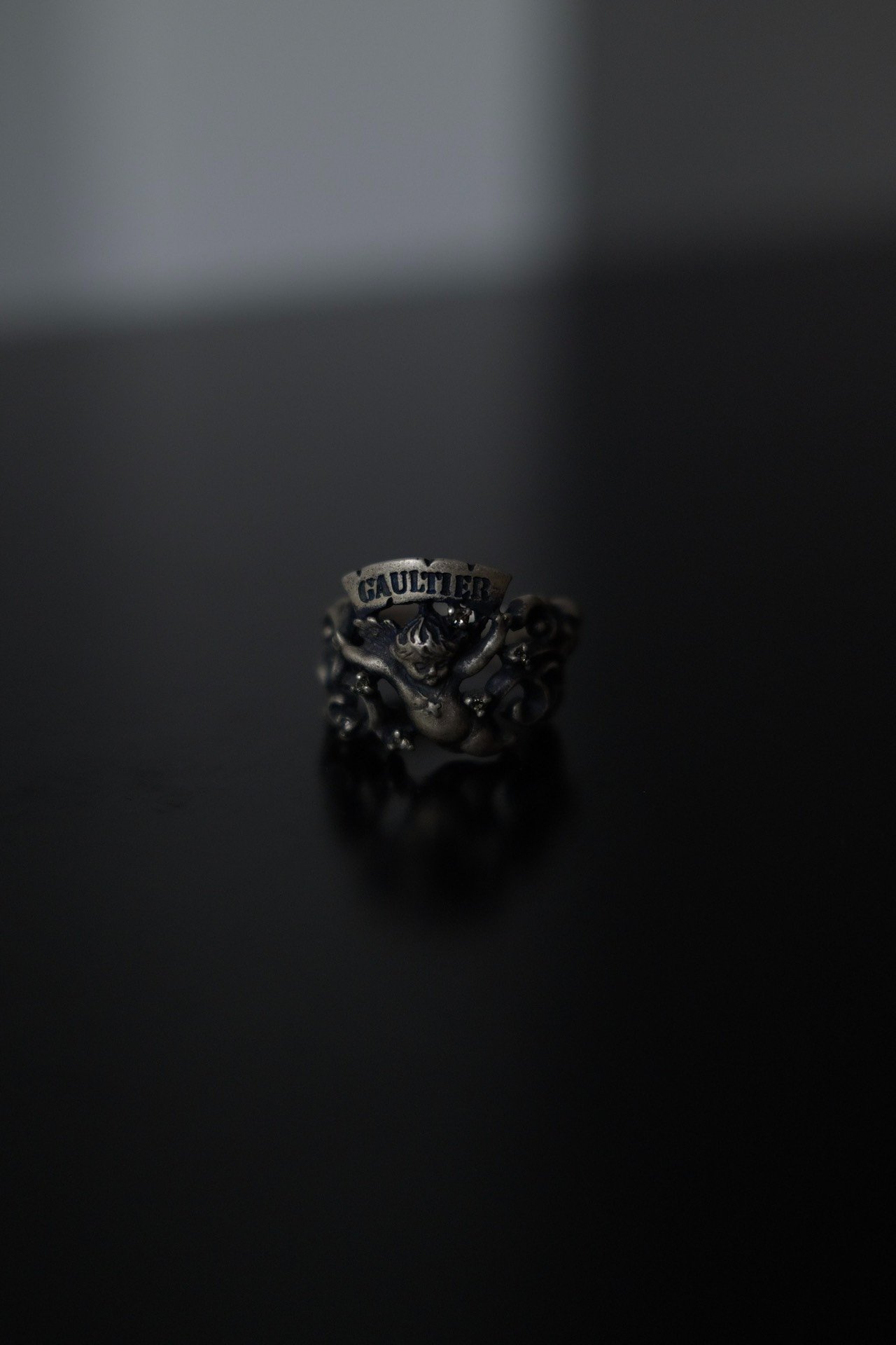 Jean Paul Gaultier Archive Silver Ring — label