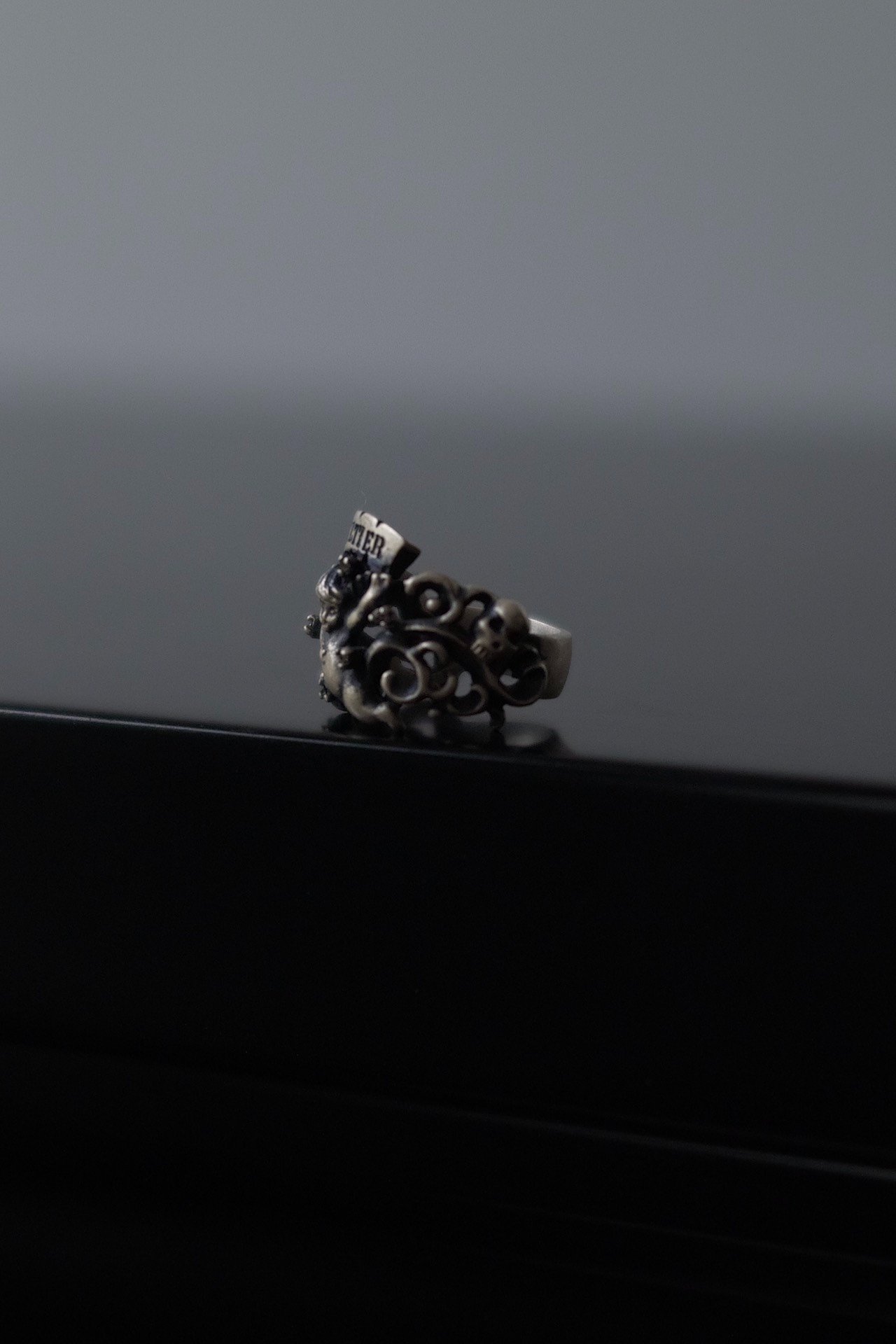 Jean Paul Gaultier Archive Silver Ring — detail