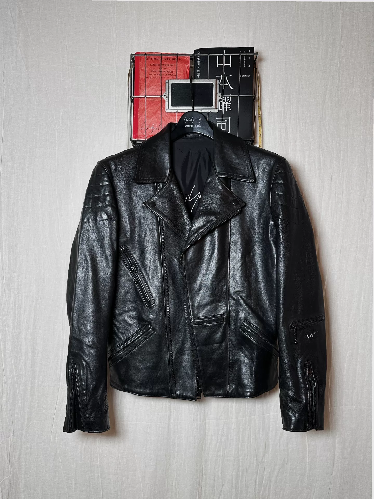 Yohji Yamamoto 2016AW Sheepskin Biker Jacket