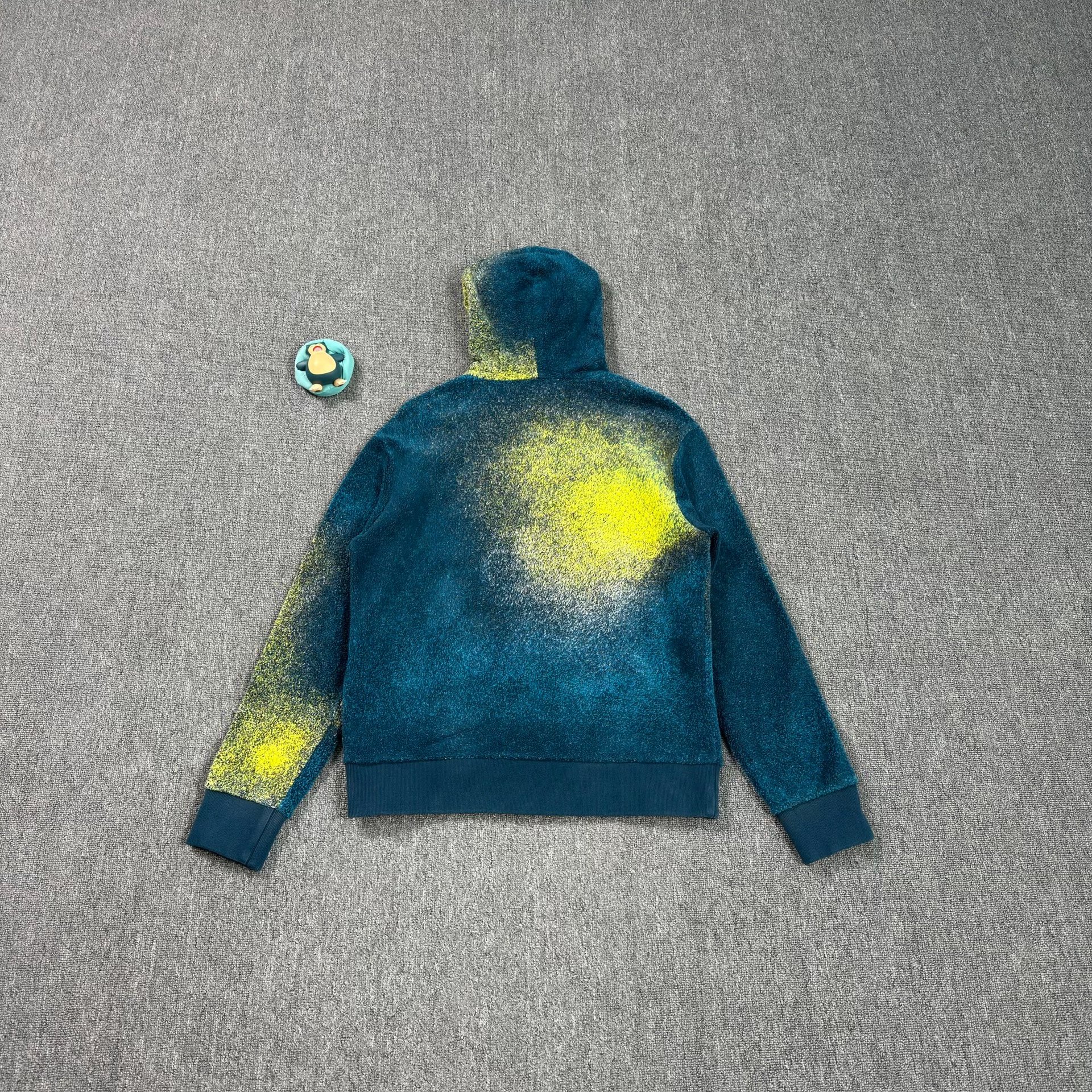Louis Vuitton Blue Gradient Zip Hoodie — front