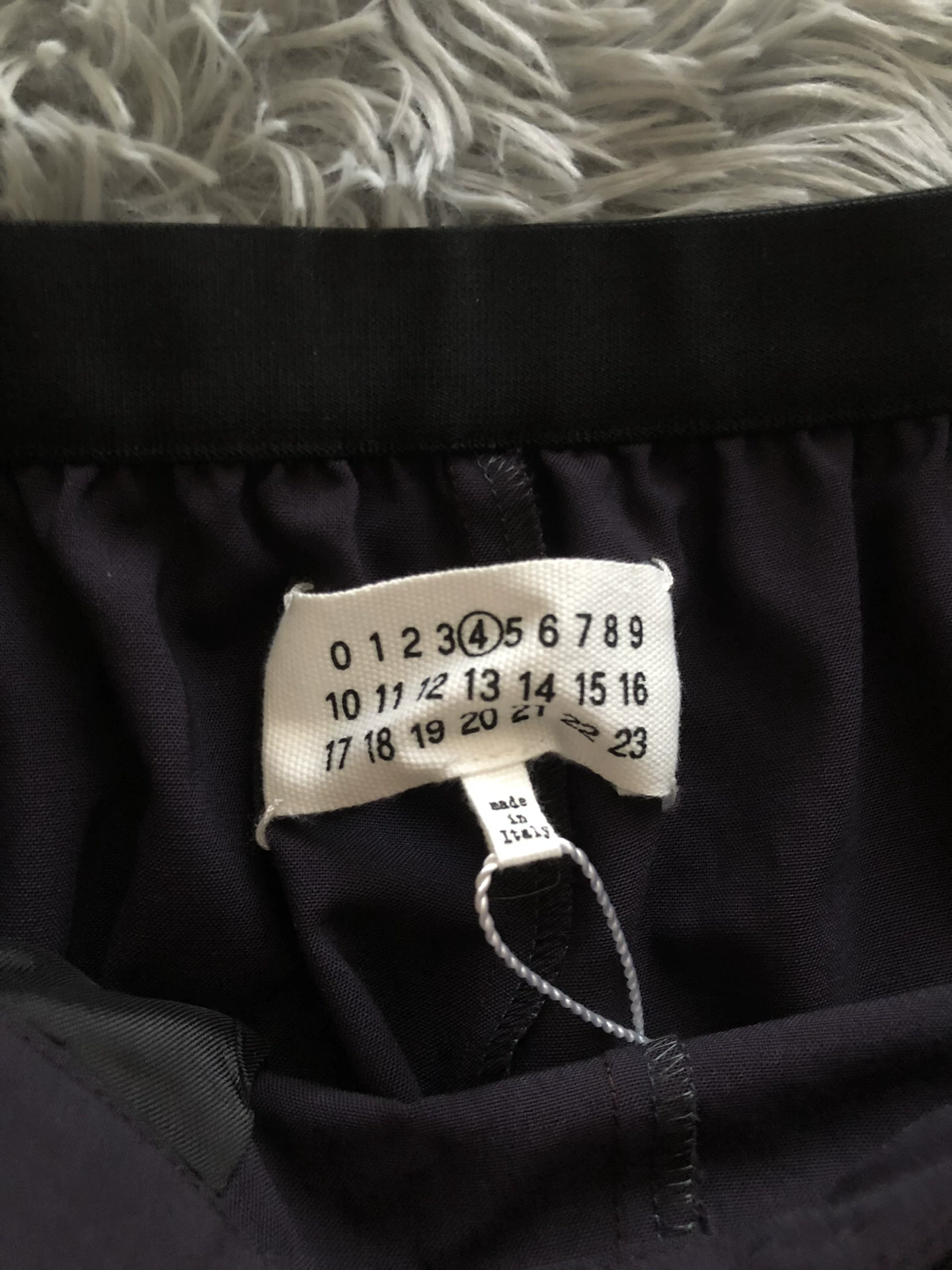 Maison Margiela 16SS Wool Straight-Leg Pants — detail