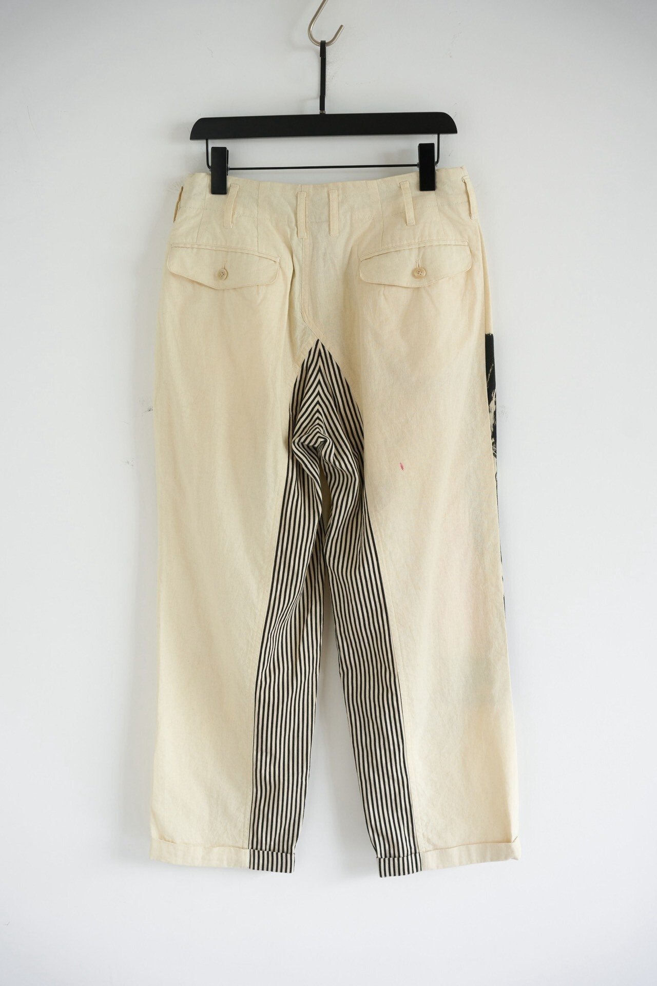 Yohji Yamamoto 17SS Hand-painted Trousers — front