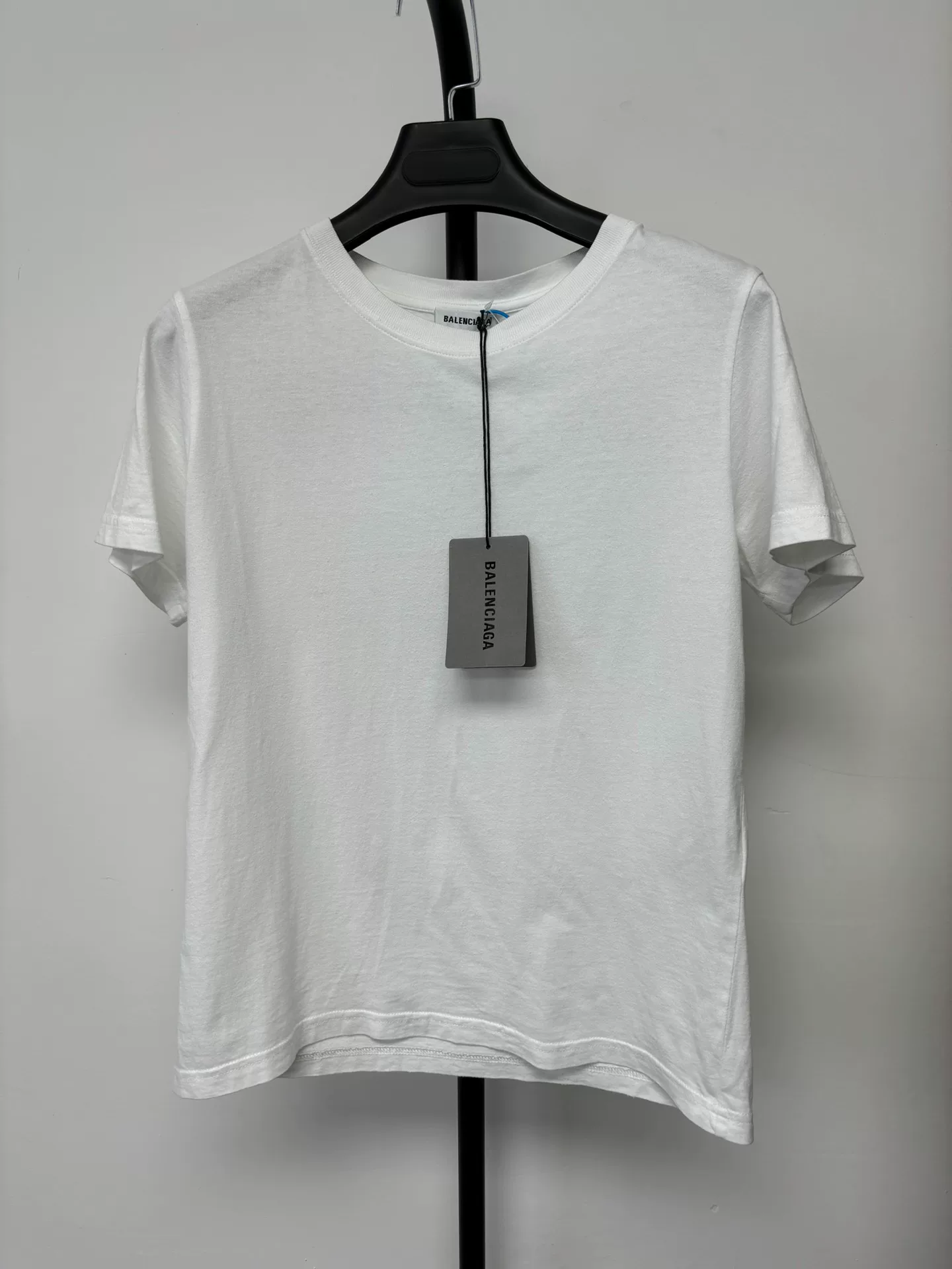 Balenciaga Gothic Font Back Print T-Shirt — front
