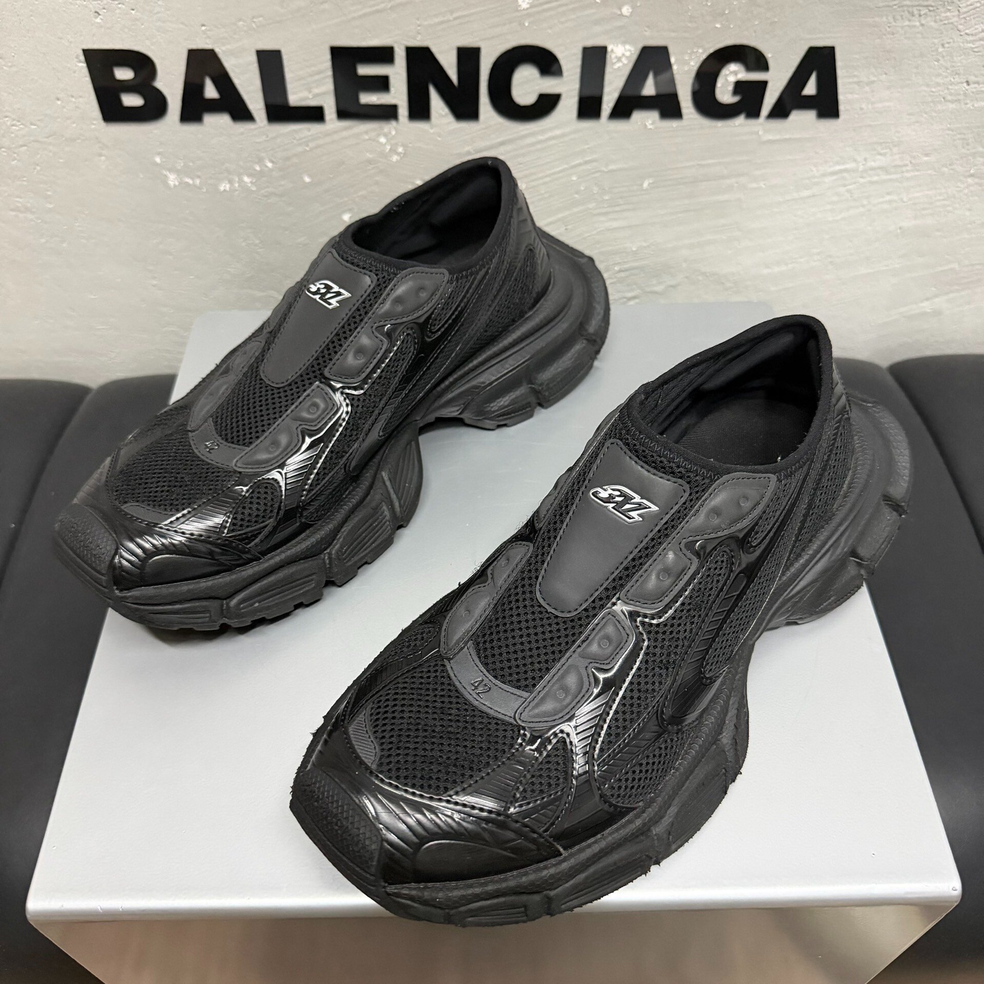 Balenciaga 3XL Dad Shoes Black 42