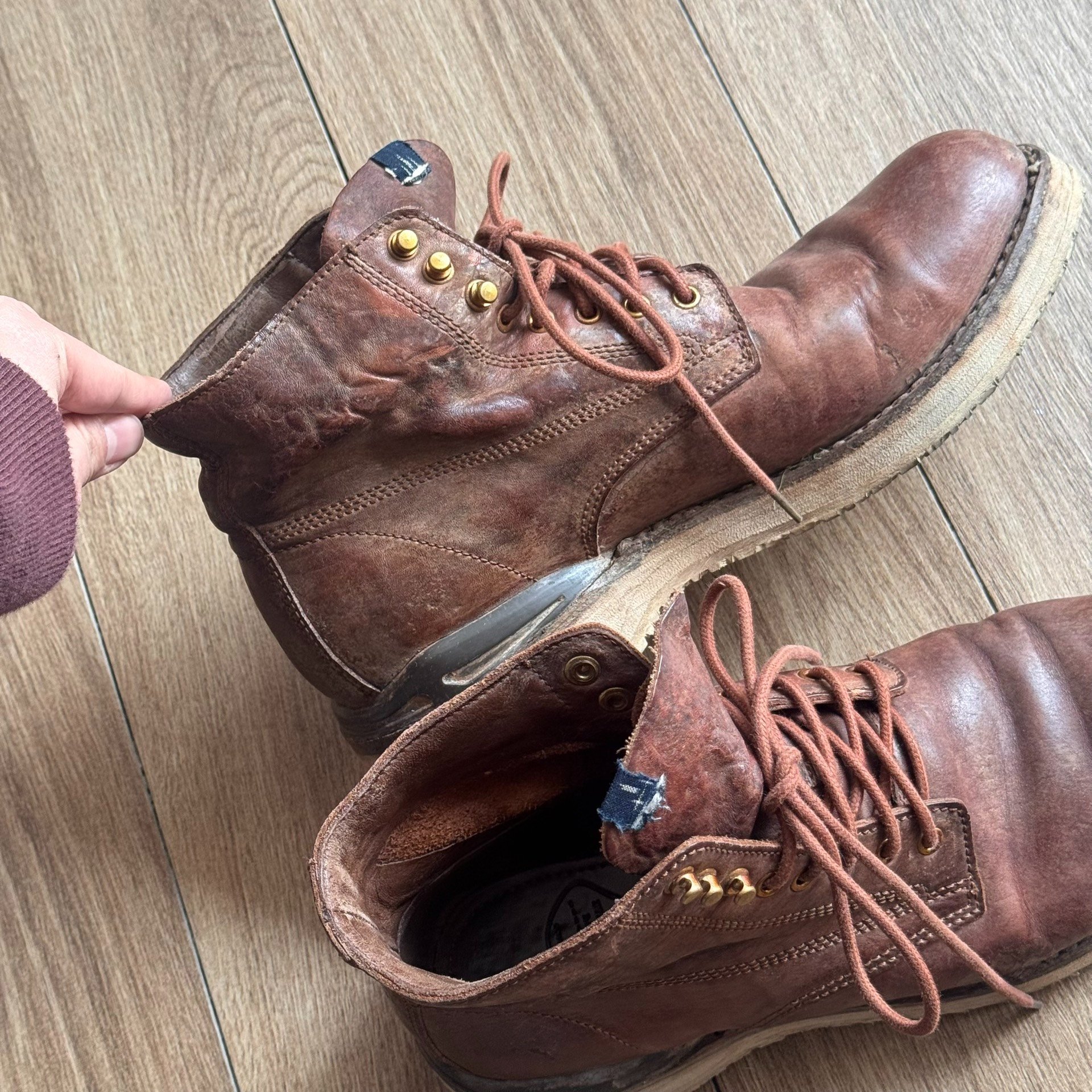 Visvim 23ss ICT Virgil Boots — back