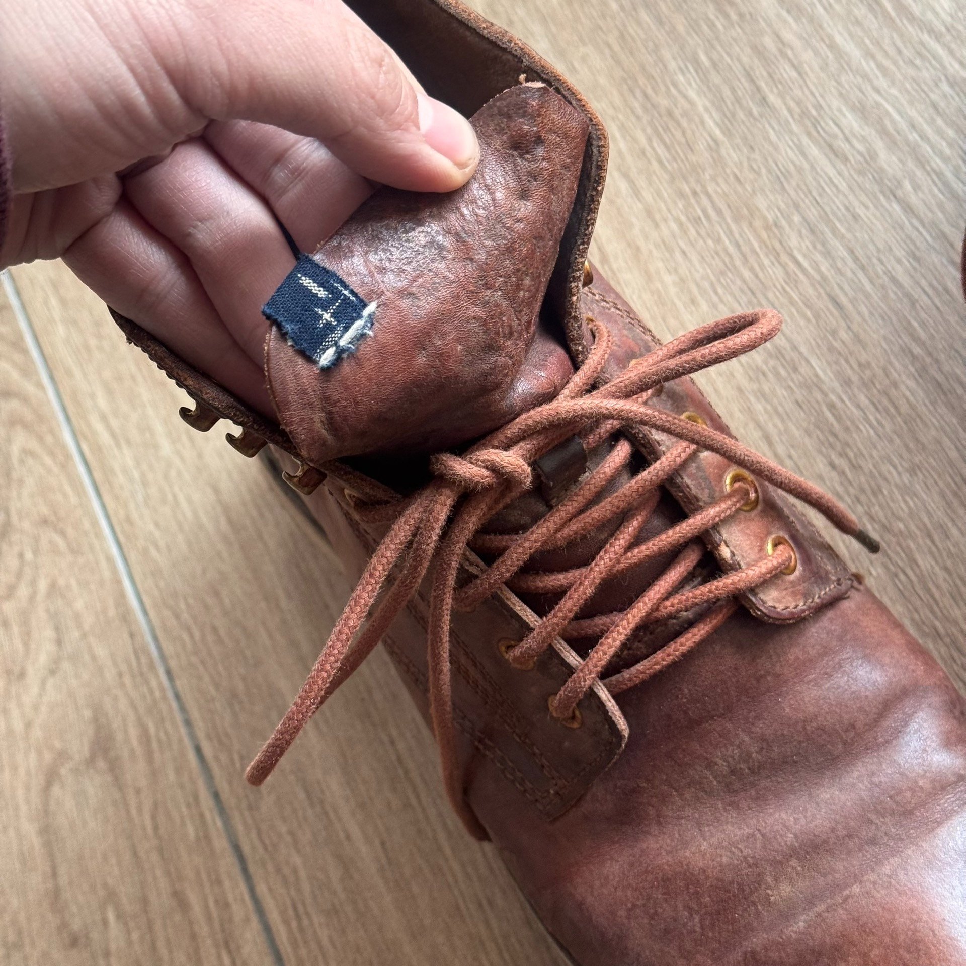 Visvim 23ss ICT Virgil Boots — label