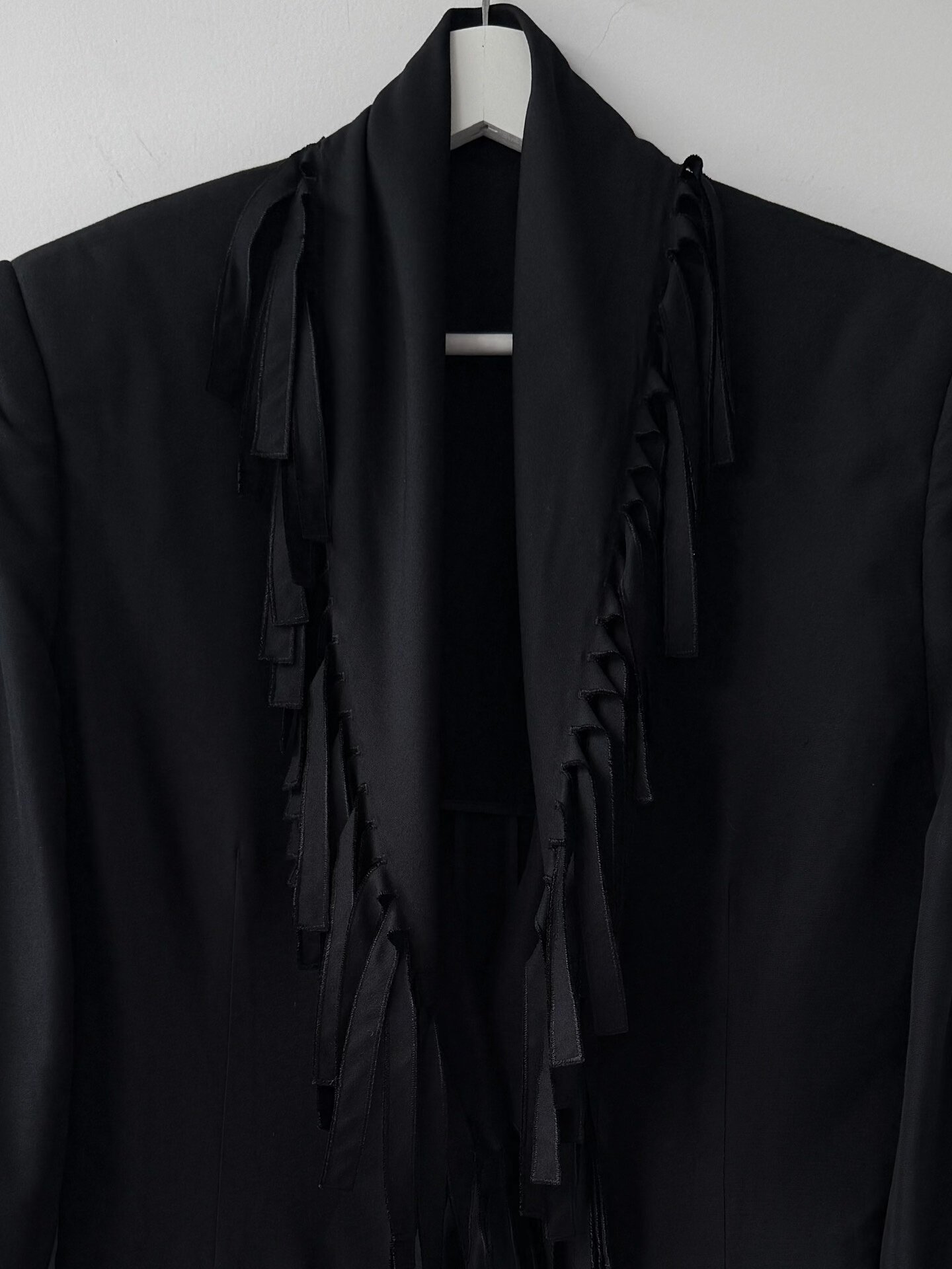 Jean Paul Gaultier Runway Shard Suit Jacket — front