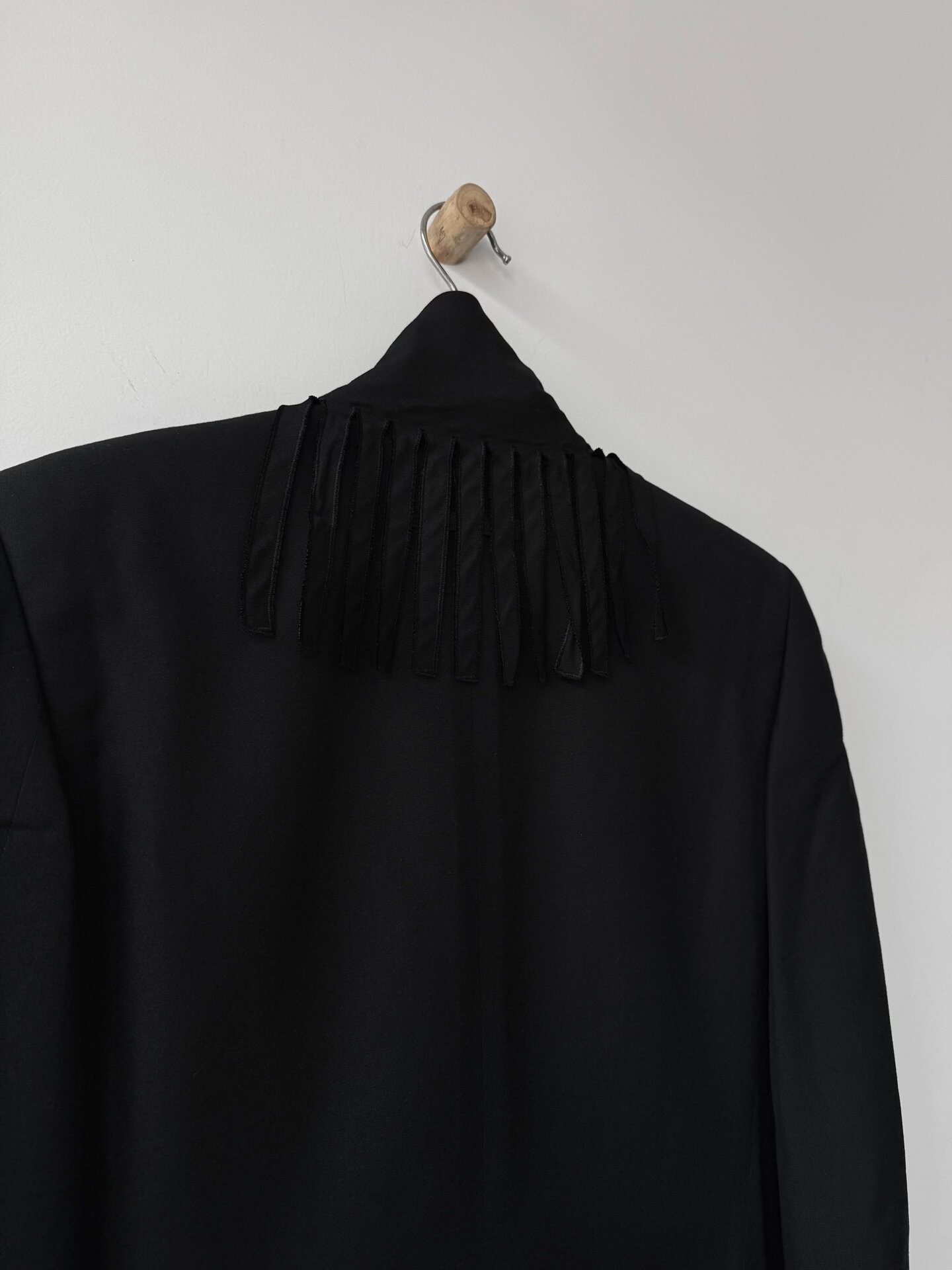 Jean Paul Gaultier Runway Shard Suit Jacket — back