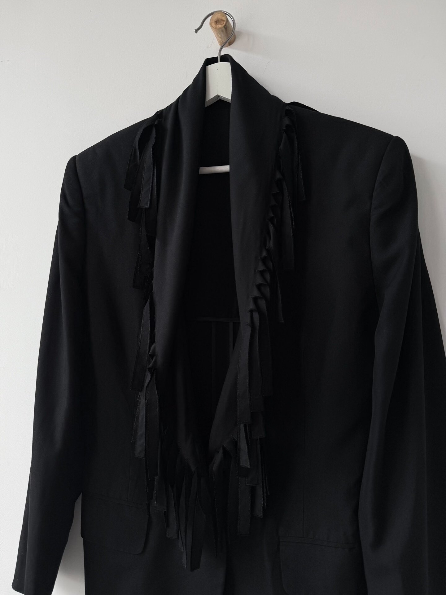 Jean Paul Gaultier Runway Shard Suit Jacket — detail