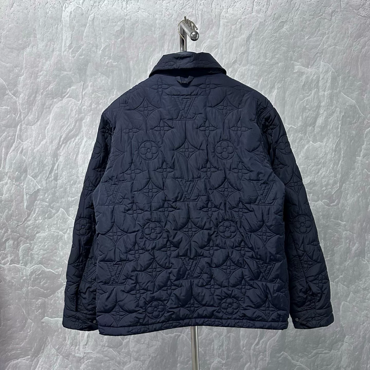 Louis Vuitton Quilted Monogram Jacket — back