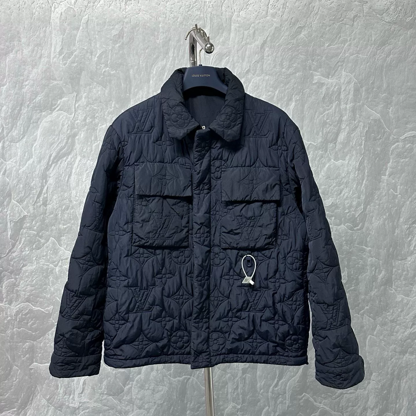 Louis Vuitton Quilted Monogram Jacket — front